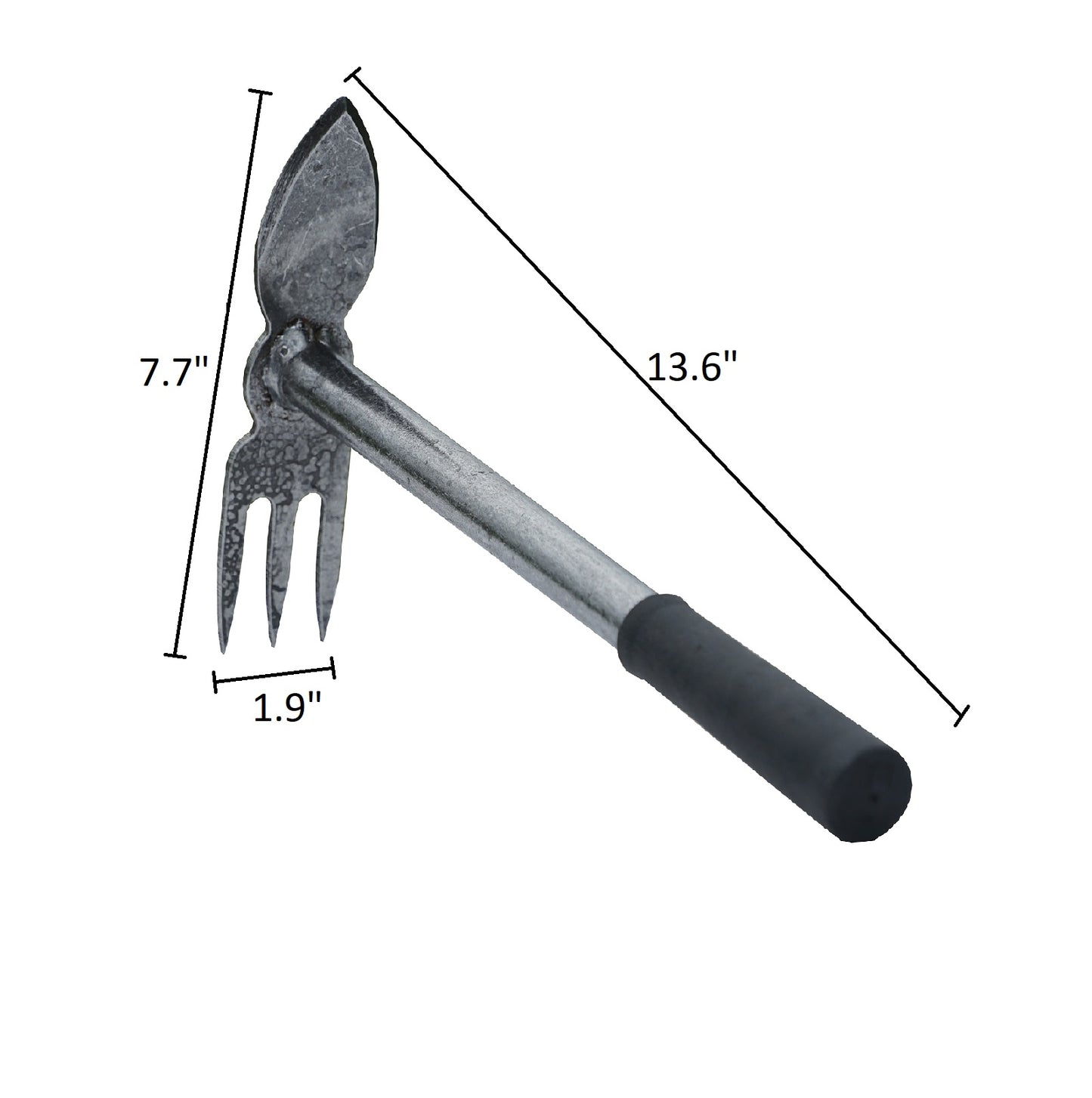 DeWit Comby Hoe - 3 Tine Cultivator / Heart Shaped -Ship Only
