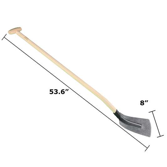 DeWit Shovel - Trenching with 6.5" Wide Head and T Handle -Ship Only