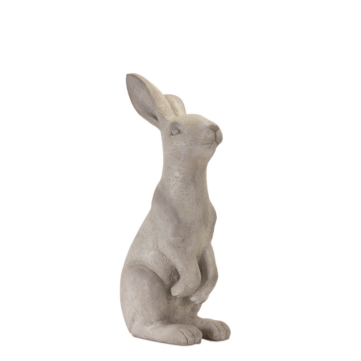 Natural Stone Sitting Rabbit Statue (Set of 2) -Ship Only