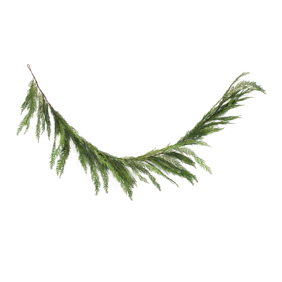 Winter Cedar Foliage Garland (Set of 2) -Ship Only
