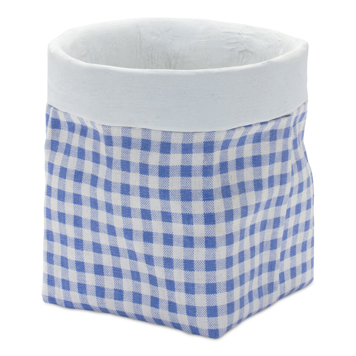 Pot (Set of 2) 3.75"L x 5.5"H, 6.5"L x 6.75"H Cement