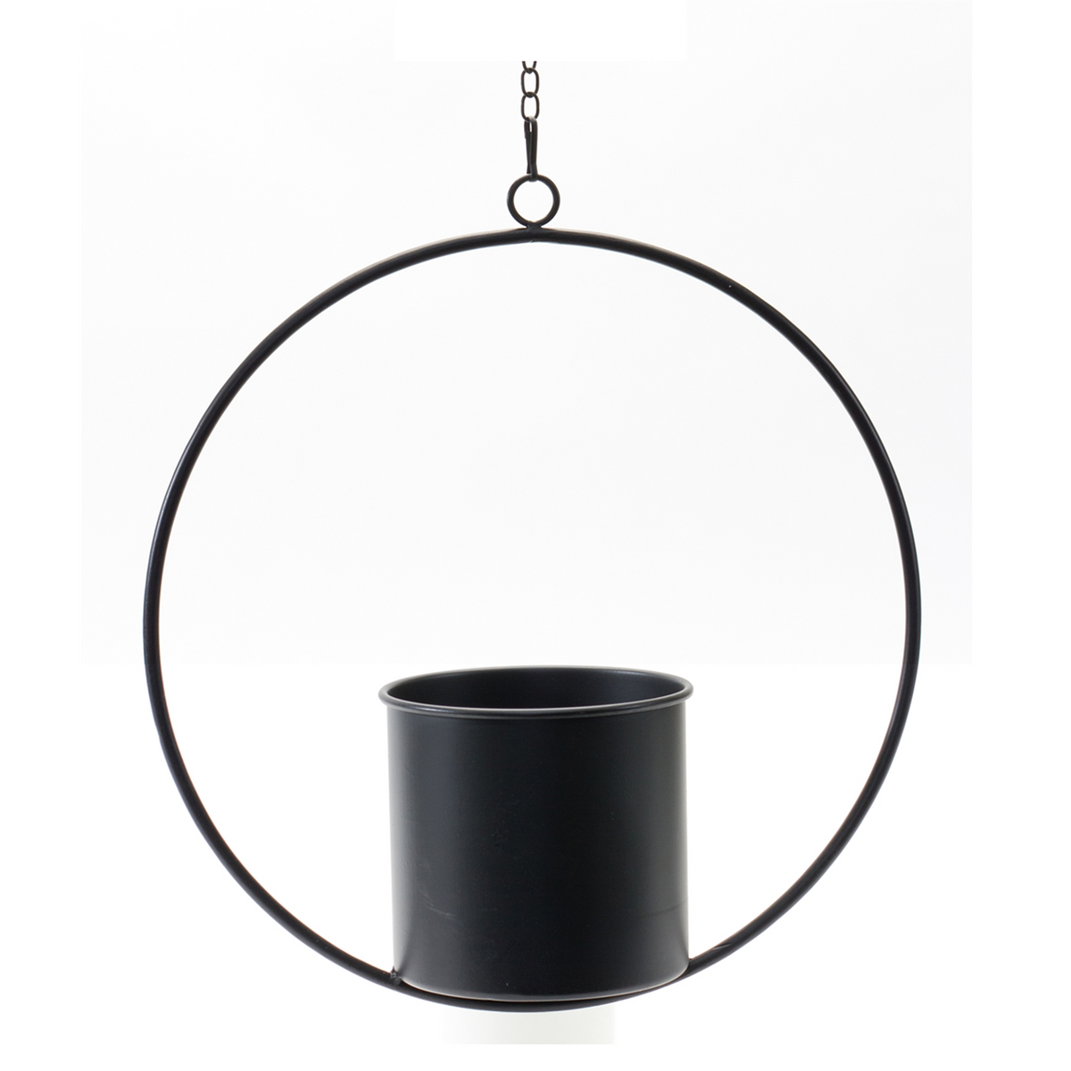 Modern Hanging Planter with Frame (Set of 2) -Ship Only