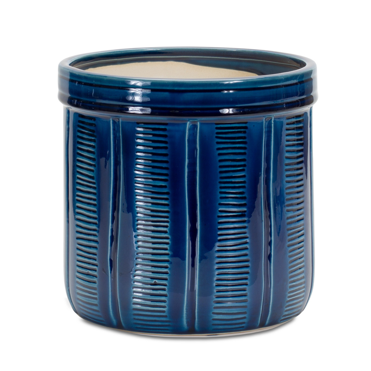 Container (Set of 3) 5"H, 6"H, 7.5"H Terra Cotta