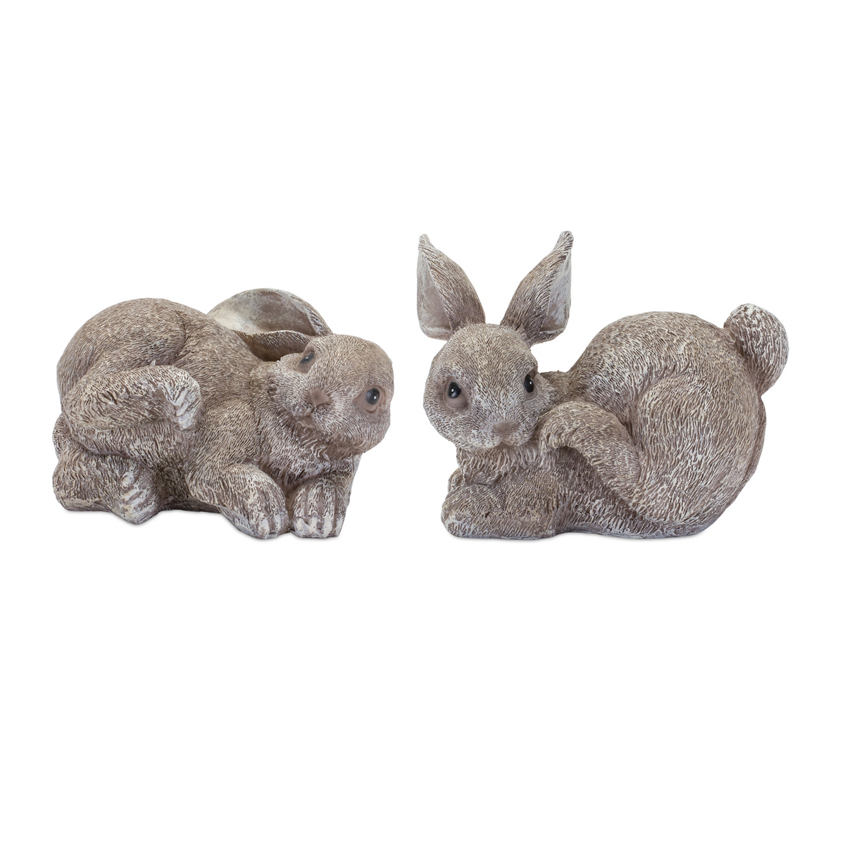 Stone Bunny Rabbit Figurine (Set of 4) -Ship Only
