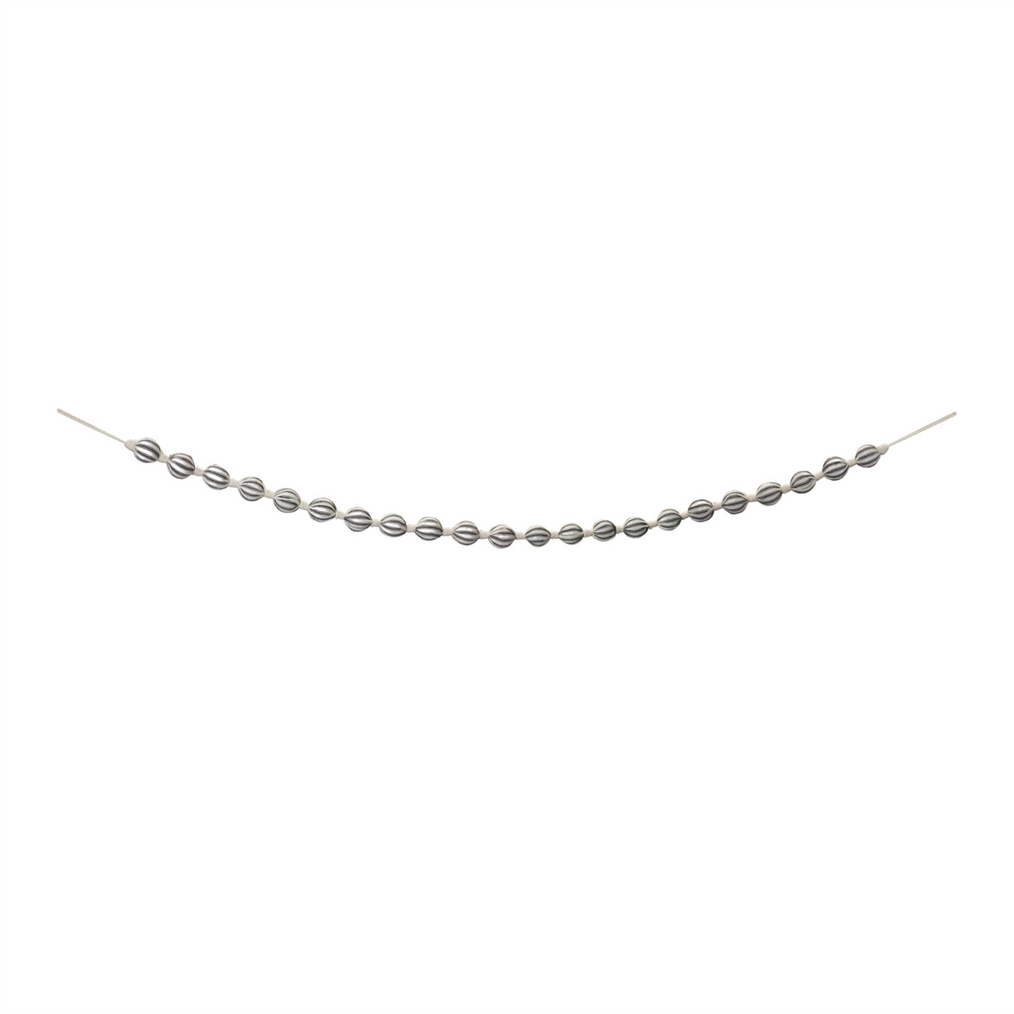 Fabric Ball String Garland (Set of 2) -Ship Only