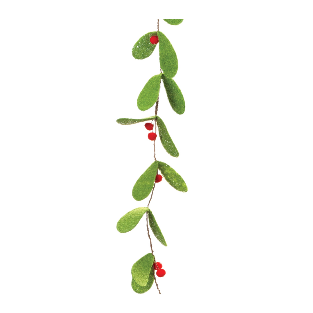 Mistletoe Garland (Set of 2) 6'L Polyester -Ship Only