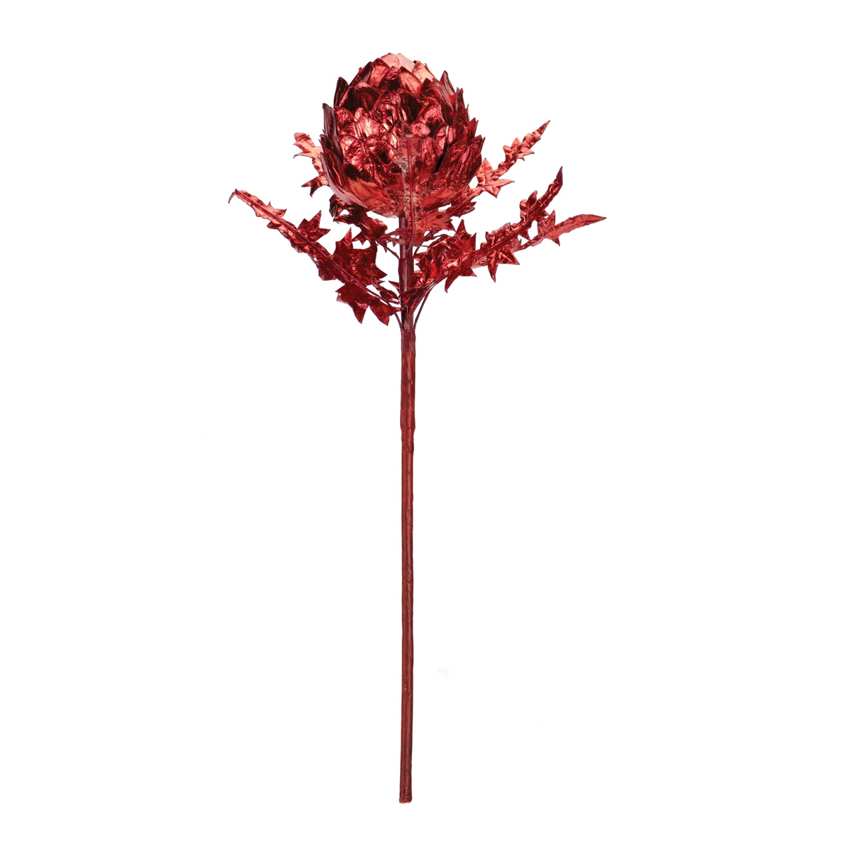 Metallic Artichoke Stem (Set of 2) -Ship Only