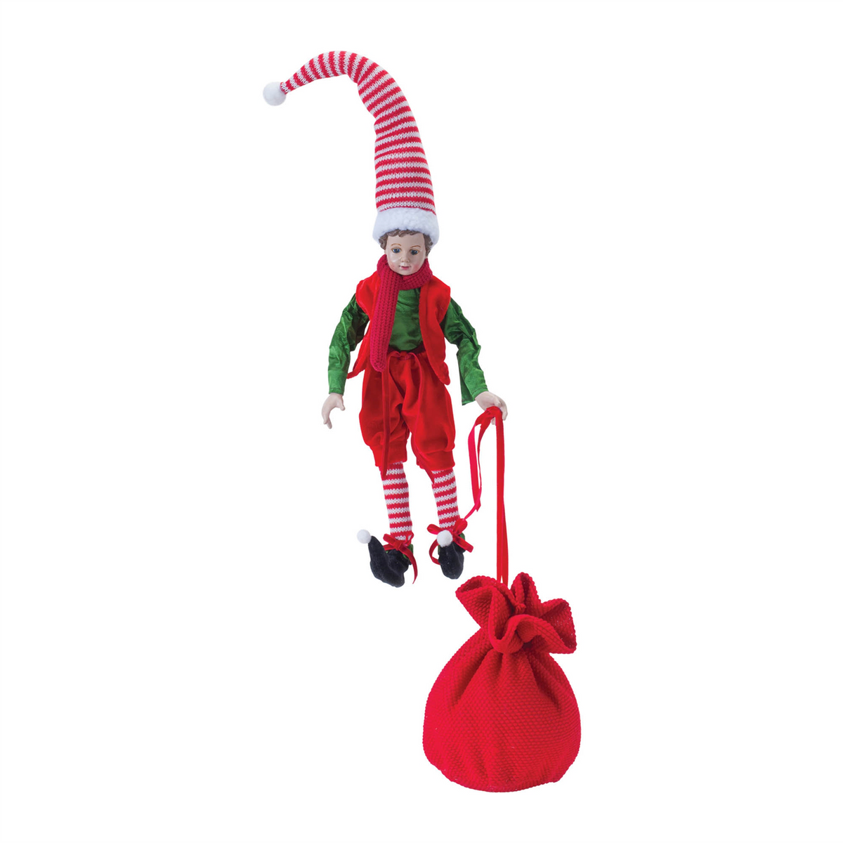 Vintage Elf Shelf Sitter (Set of 2) -Ship Only