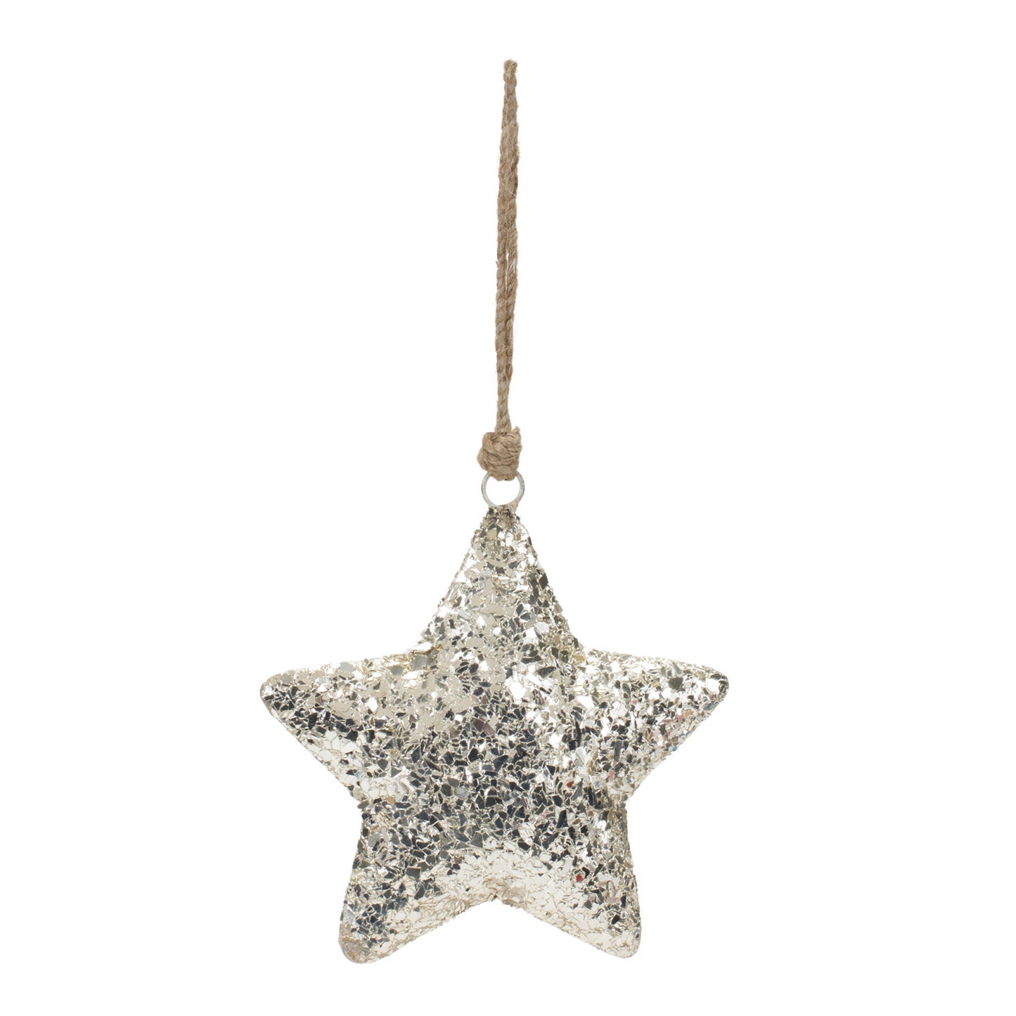 Mosaic Metal Star Ornament (Set of 4) -Ship Only