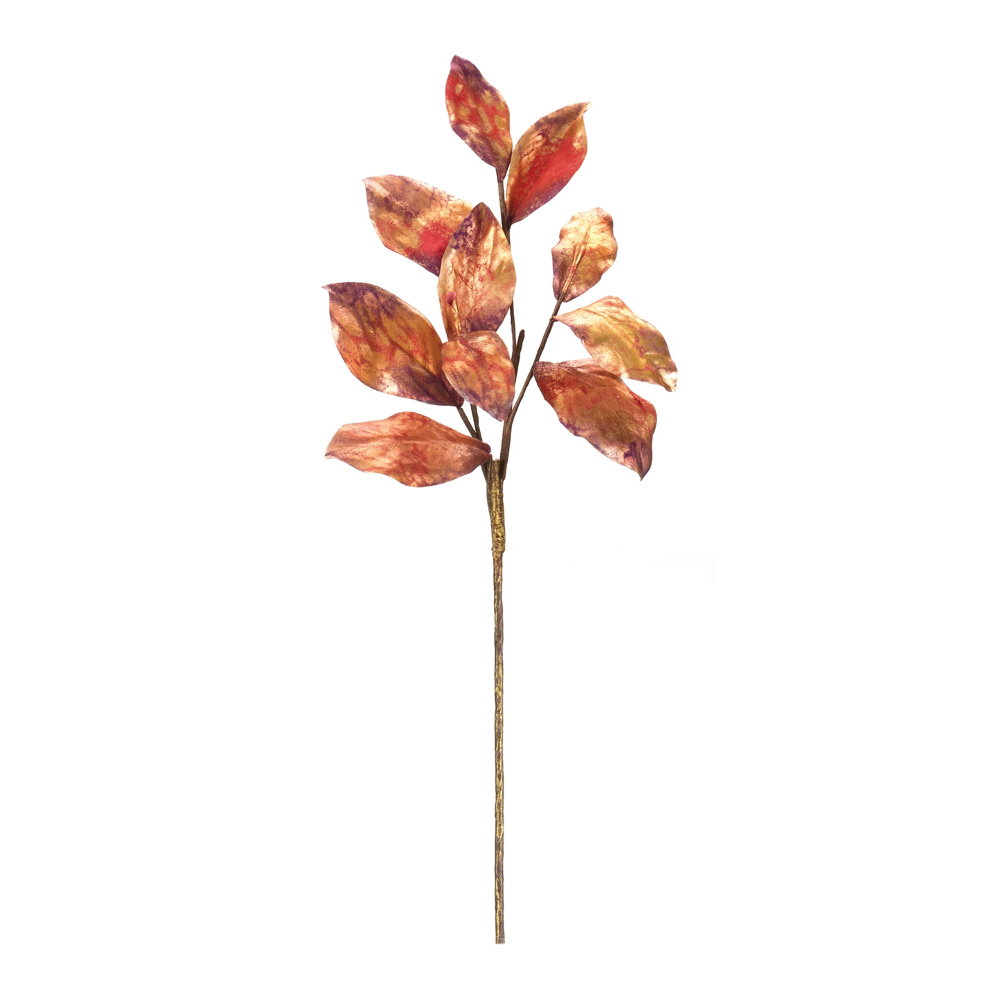 Metallic Harvest Leaf Spray (Set of 2) -Ship Only