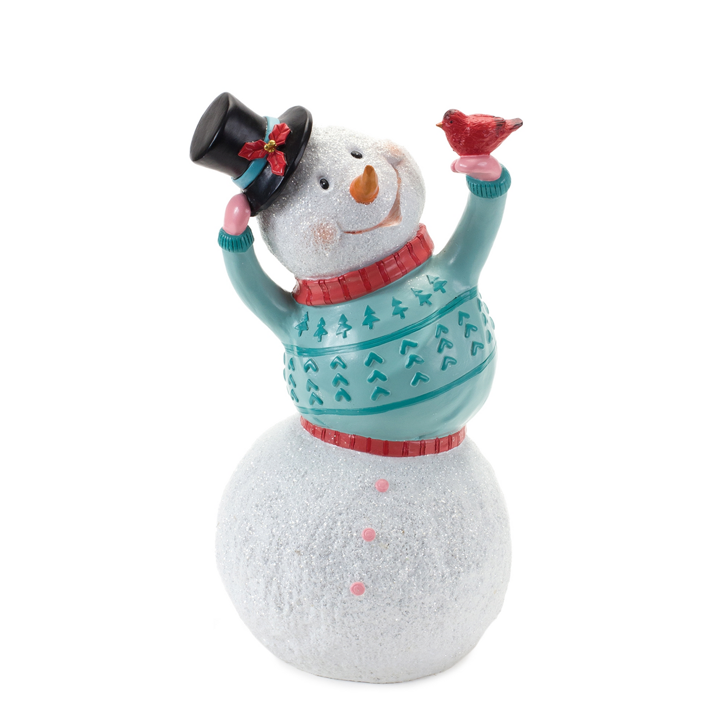 Whimsical Snowman Figurine (Set of 2) -Ship Only