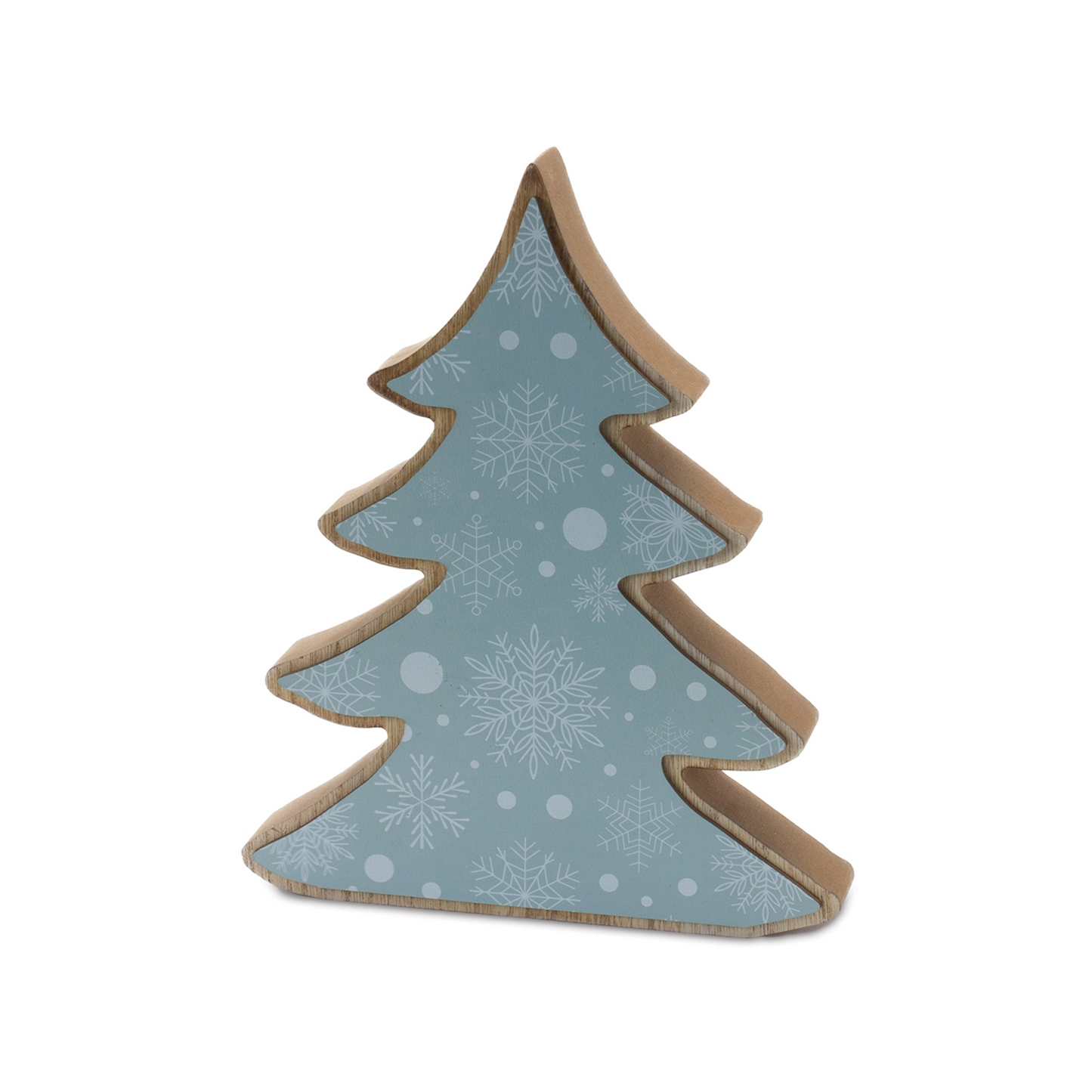 Wood Pine Tree Decor (Set of 2) -Ship Only