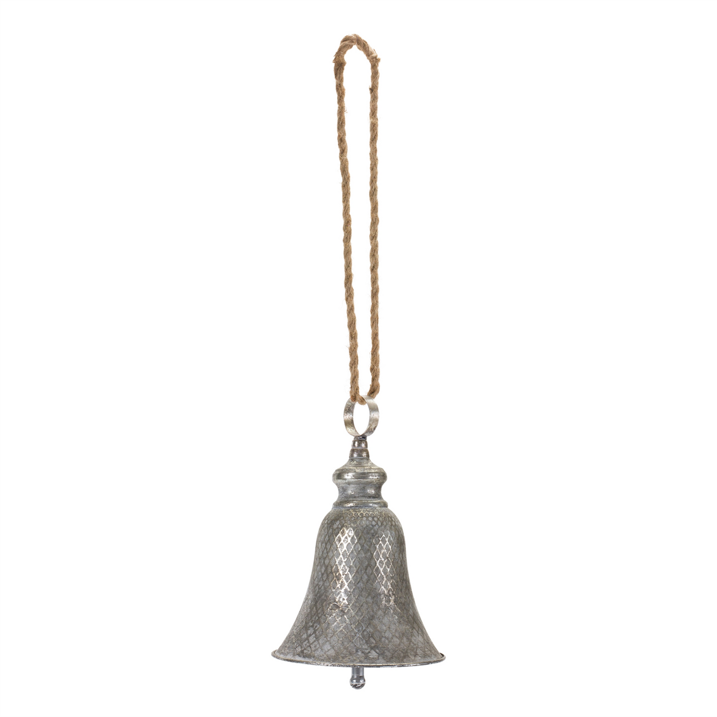 Rustic Metal Bell Ornament (Set of 2) -Ship Only