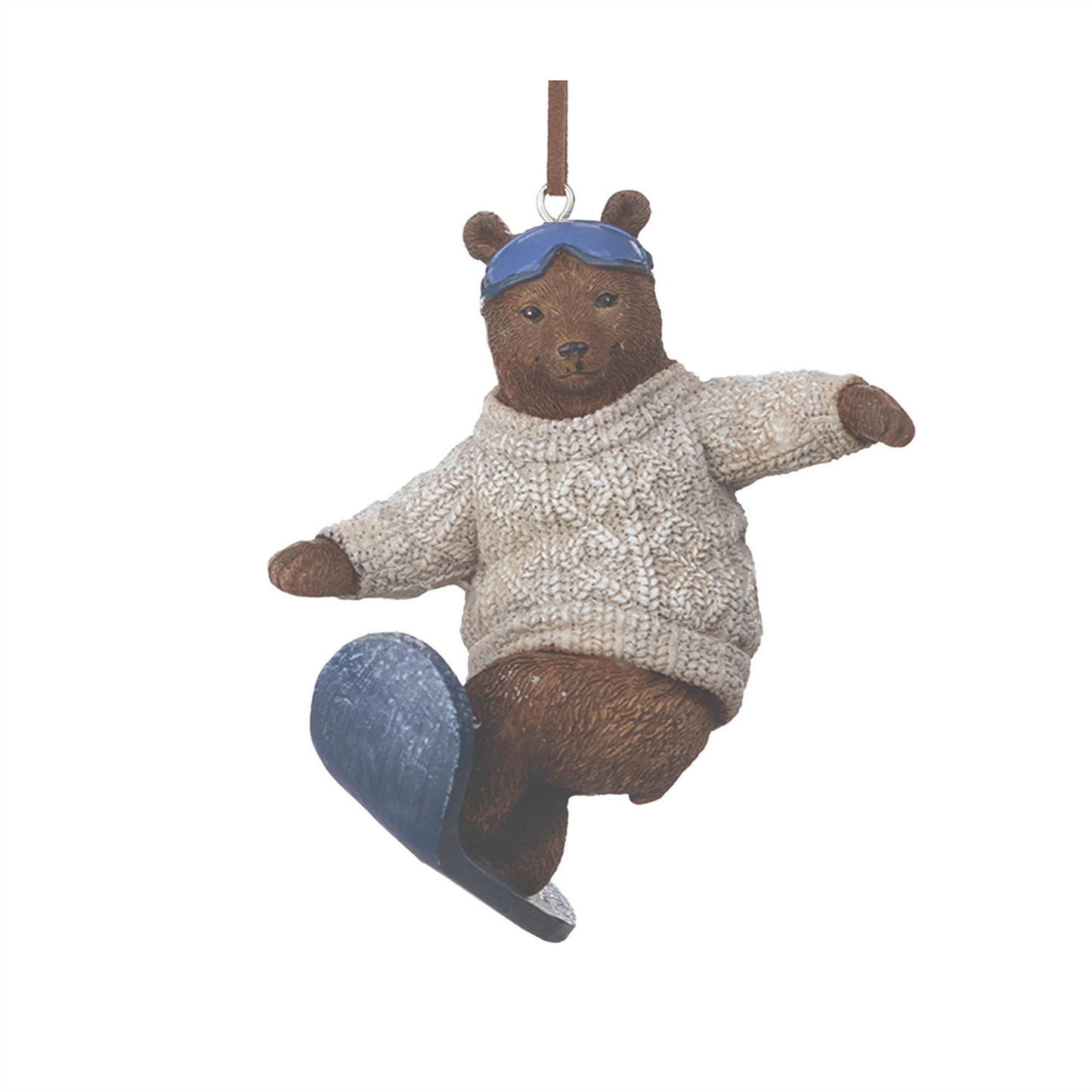 Skate and Snowboard Bear Ornament (Set of 4) -Ship Only