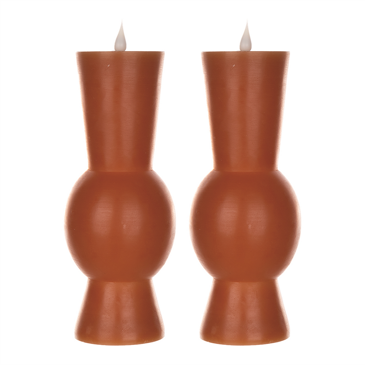 Simplux Designer LED Candle with remote (Set of 2) -Ship Only