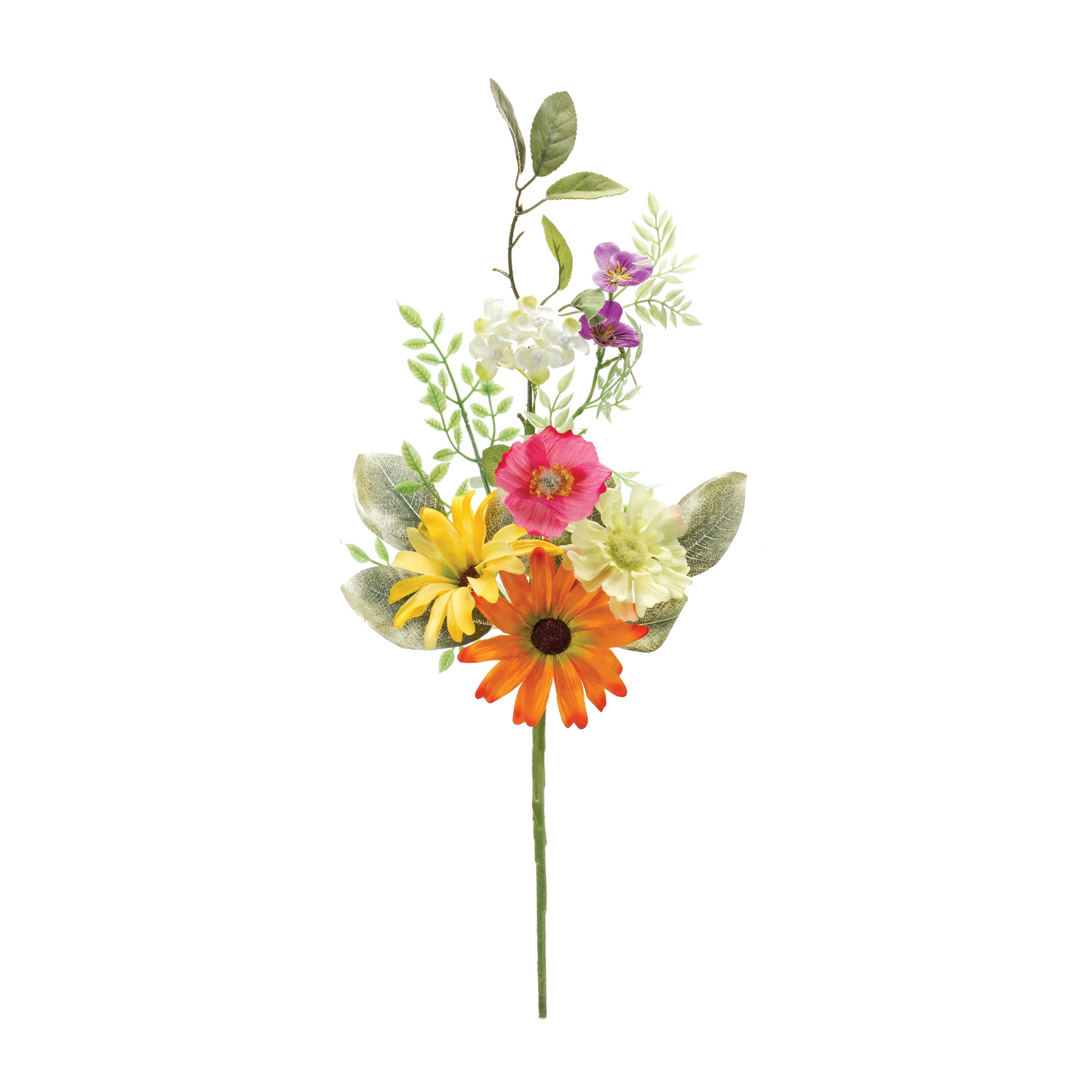 Mixed Spring Spray (Set of 2) 19”H Polyester -Ship Only