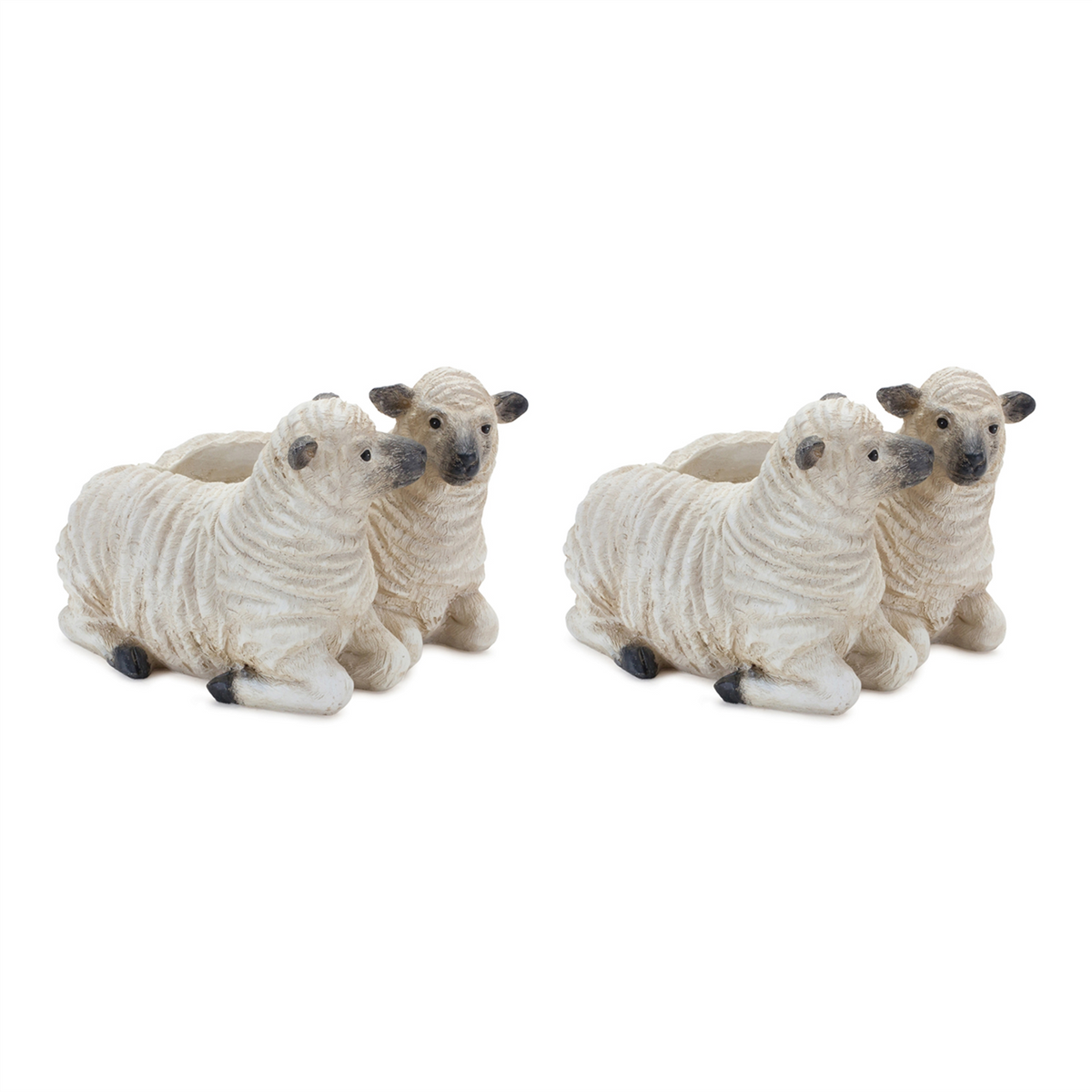 Sheep Couple Planter (Set of 2) -Ship Only