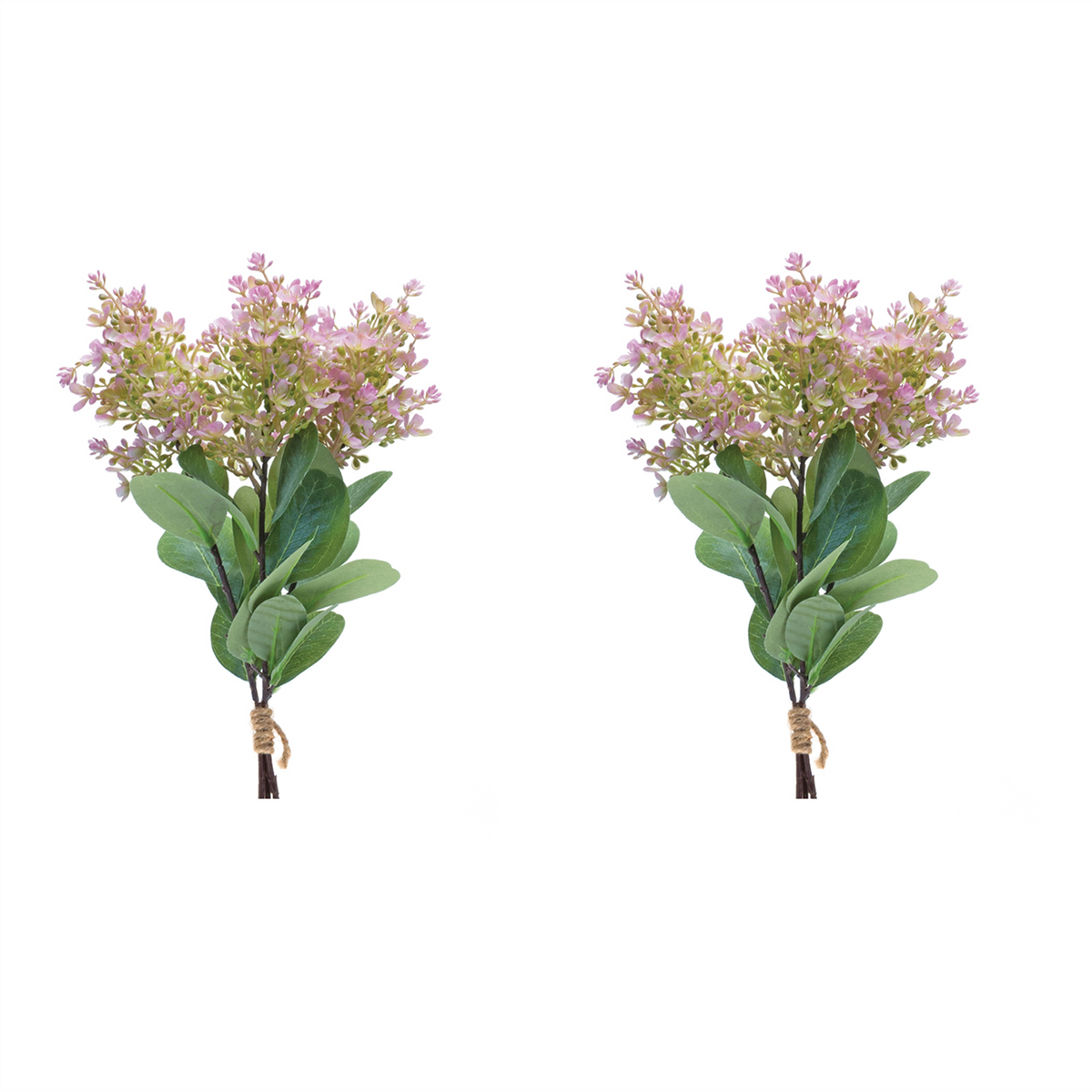 Lilac Bundle (Set of 2) 18.5”H Plastic -Ship Only