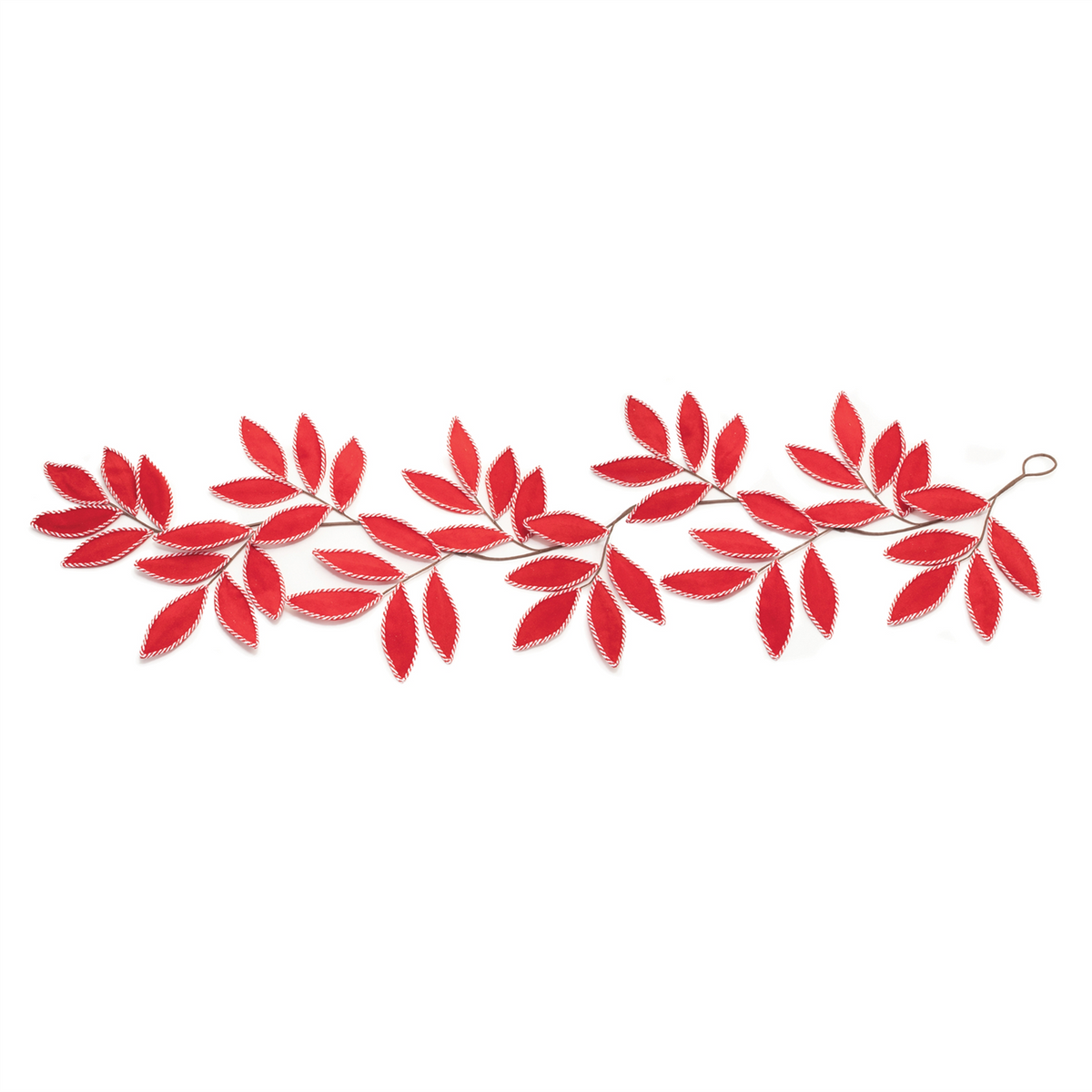 Fabric Leaf Garland (Set of 2) -Ship Only