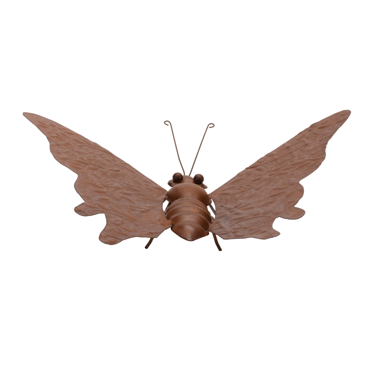 Bronze Metal Butterfly Garden Accent 12.5"L -Ship Only