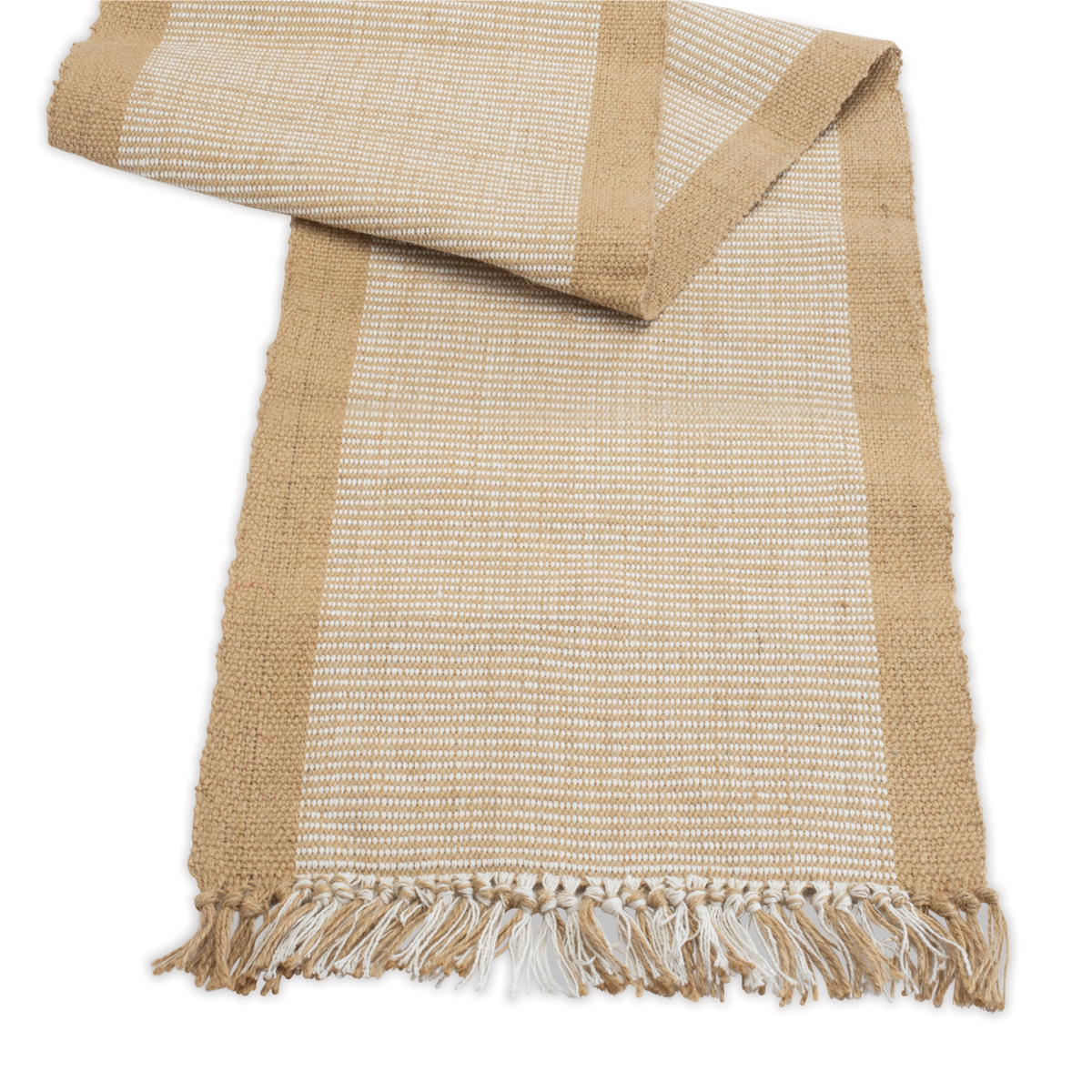 Woven Jute Table Runner 79.5"L -Ship Only