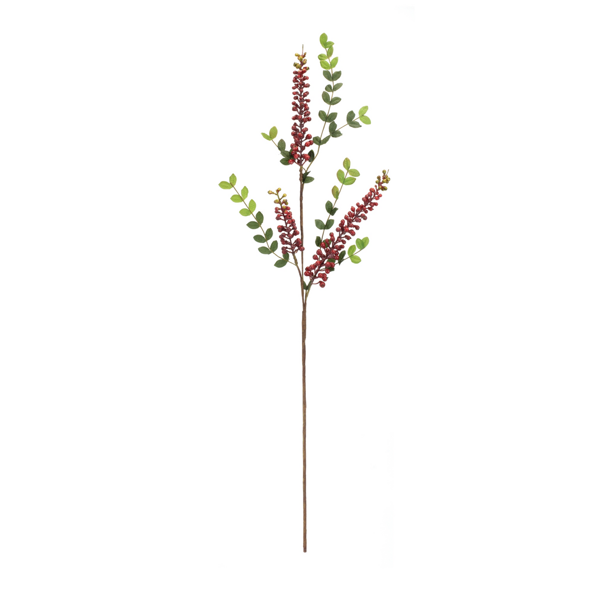 Burgandy Berry Foliage Spray (Set of 6) -Ship Only