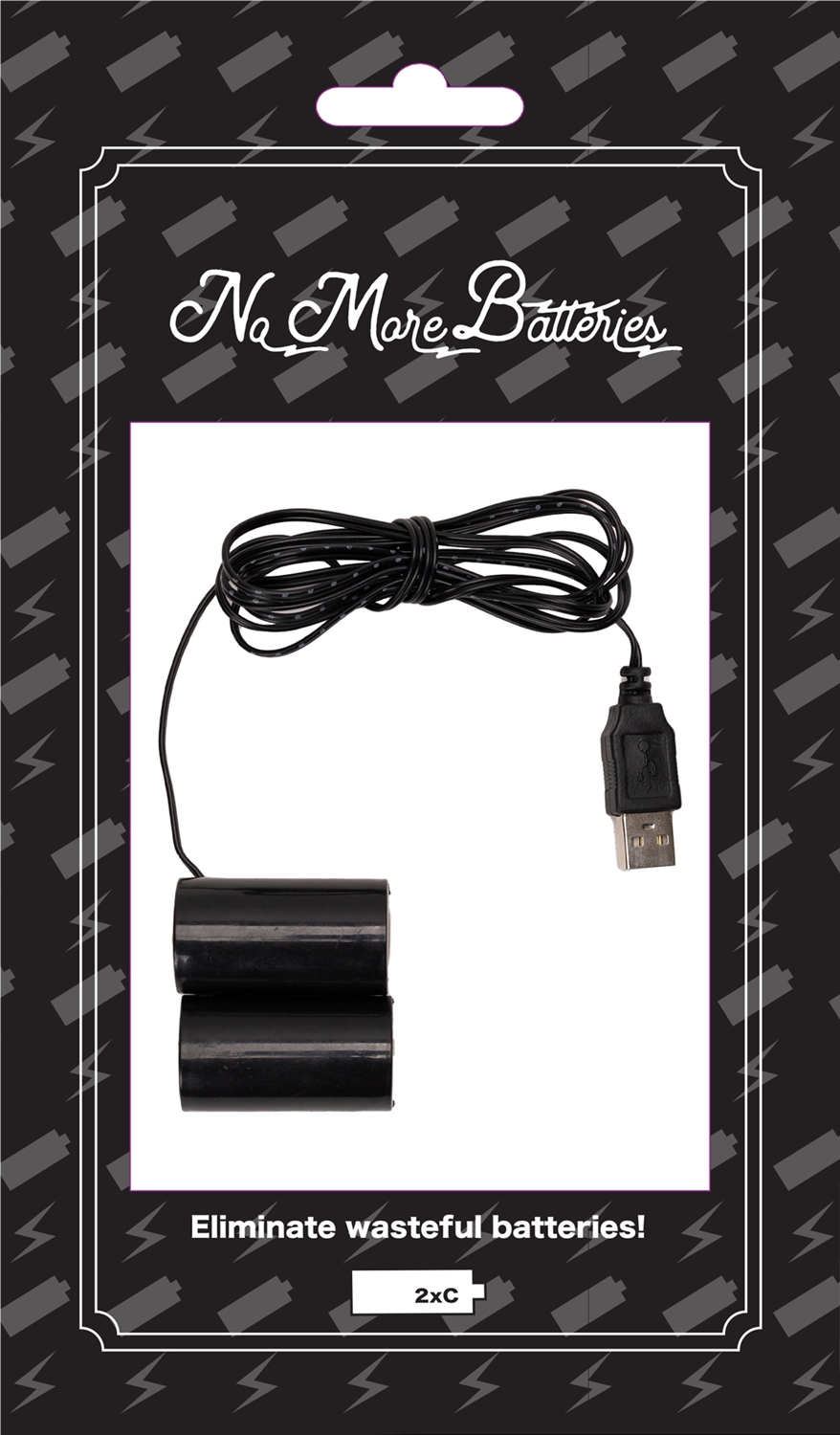 No More Batteries 2 C Replacement (Set of 3) -Ship Only