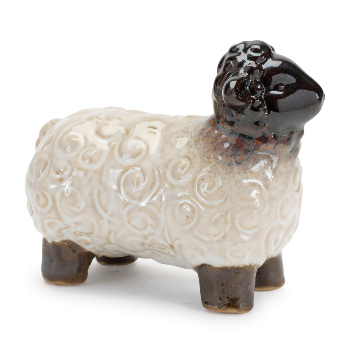 Mini Sheep Figurine (Set of 6) -Ship Only
