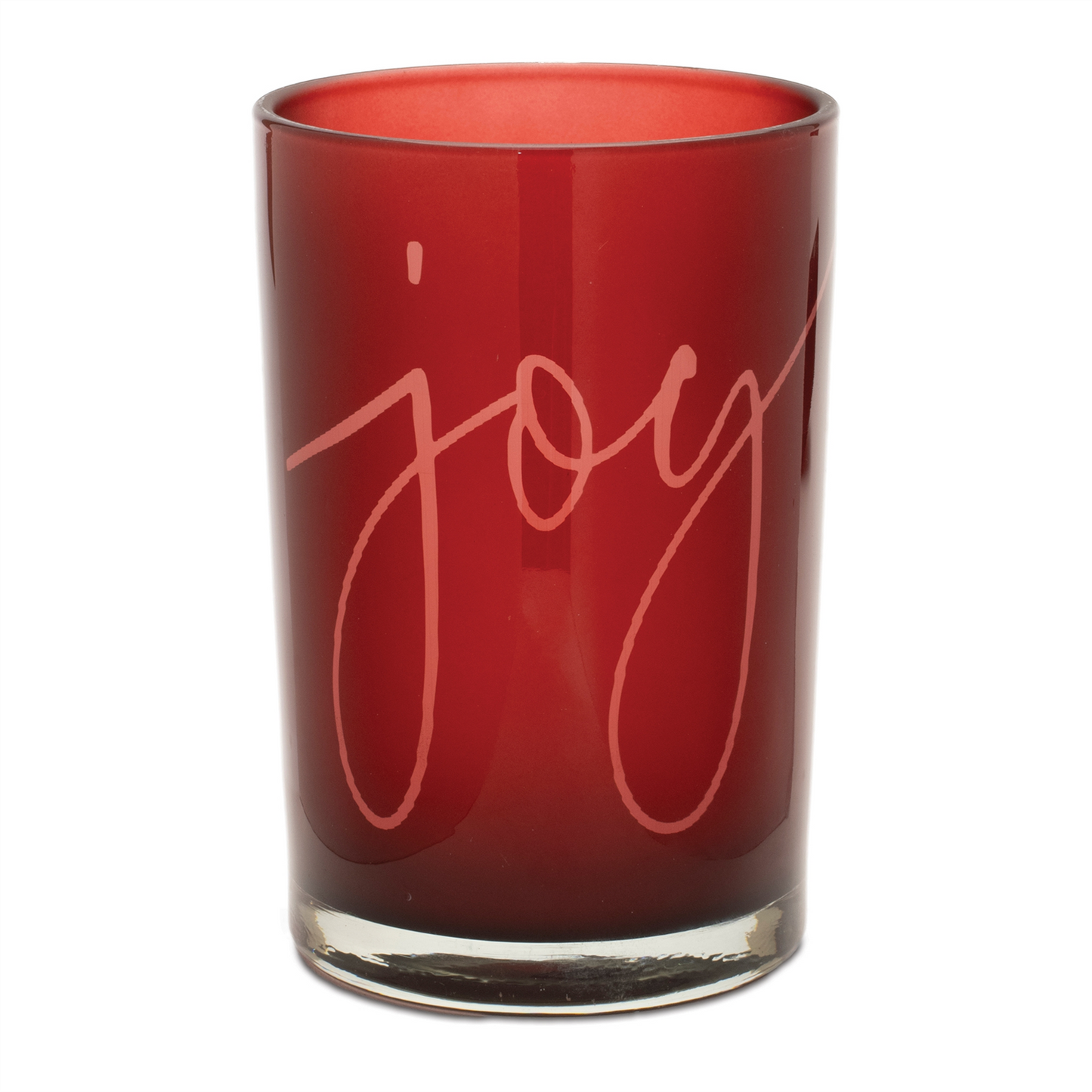 Joy Glass Votive Holder (Set of 2) -Ship Only
