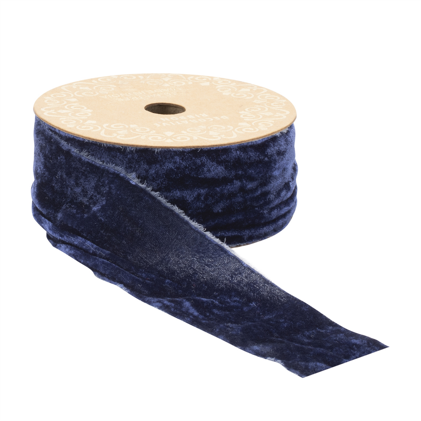 Fringed Velvet Ribbon 2" x 10 Yds. -Ship Only