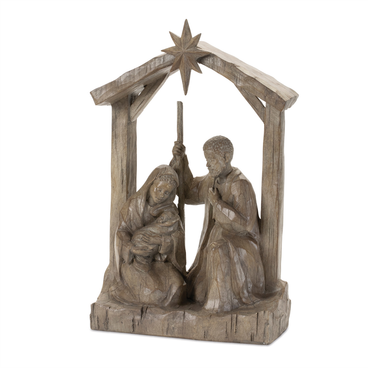 Holy Family (Set of 2) 12"H Resin -Ship Only