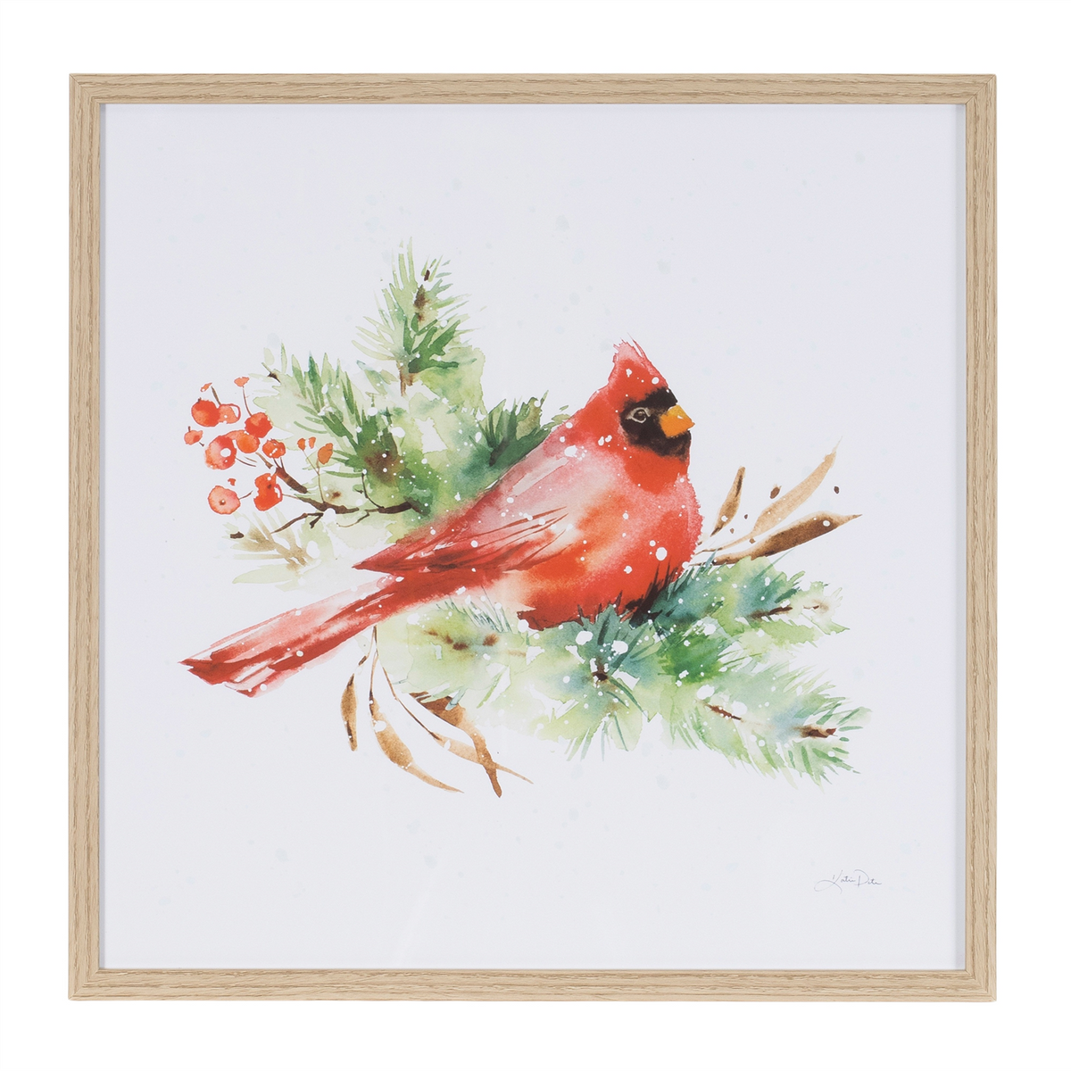 Cardinal Frame (Set of 2) 14”SQ Plastic/Paper/Glass -Ship Only