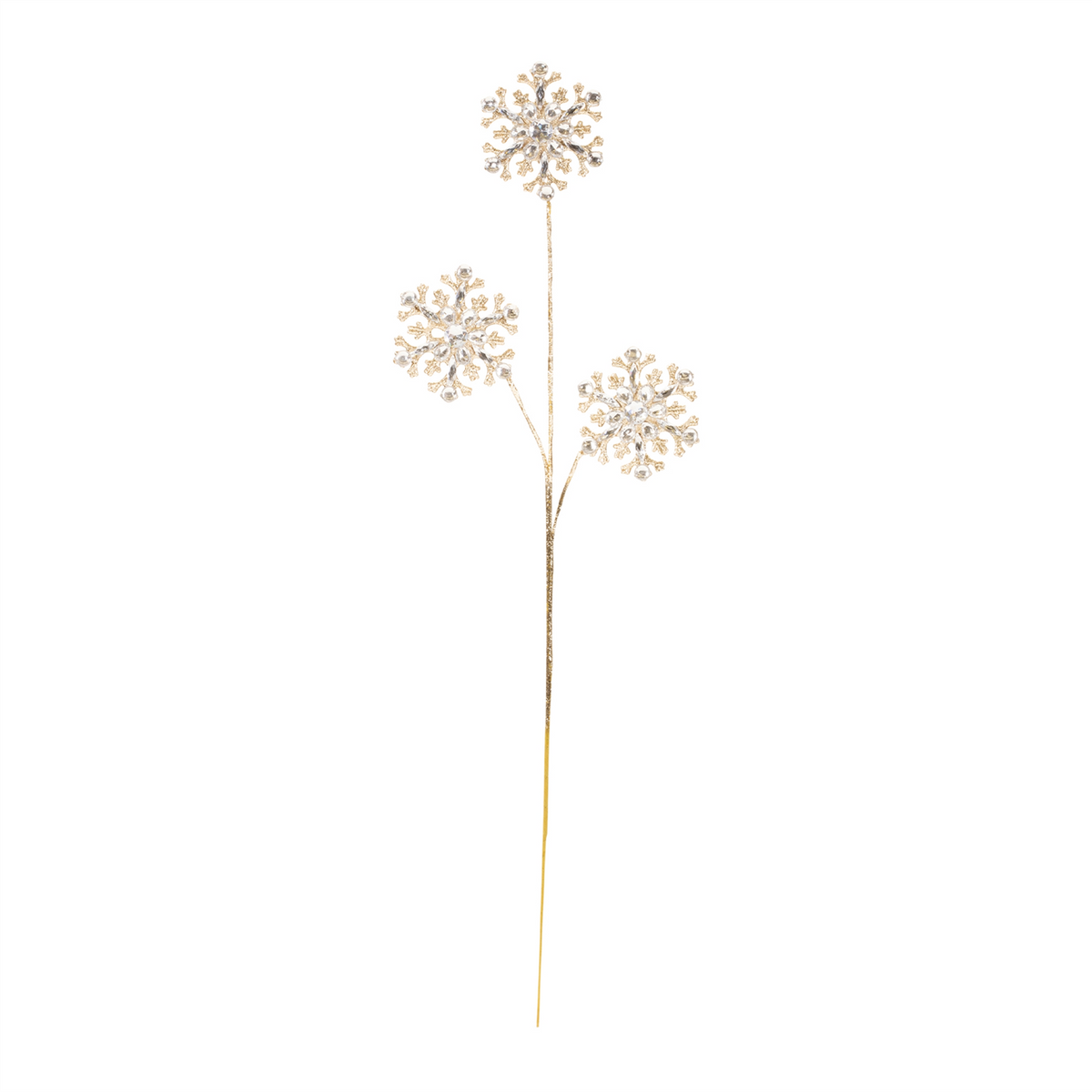 Snowflake Spray (Set of 2) 32”H Plastic -Ship Only