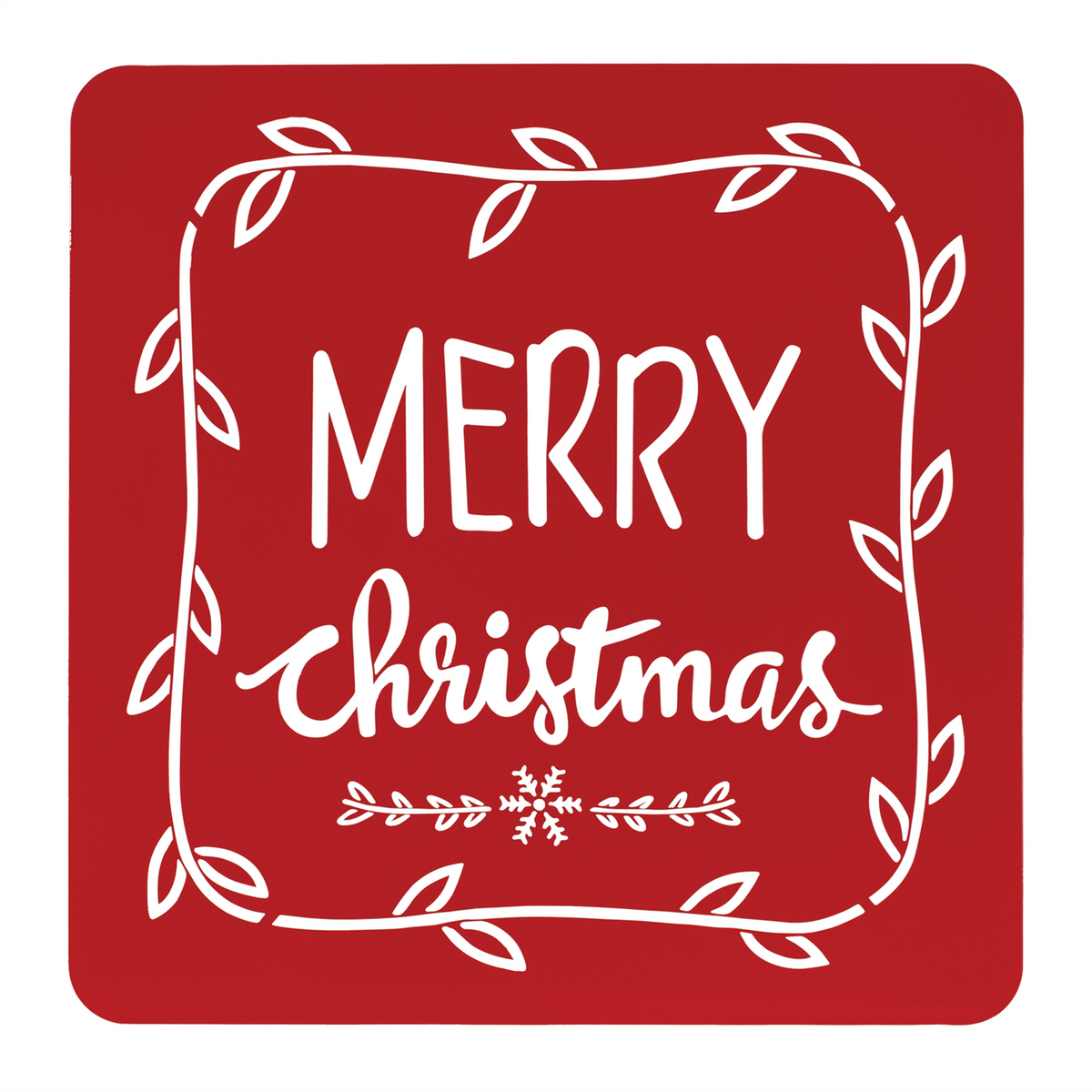 Cut Metal Holiday Sentiment Sign (Set of 2) -Ship Only