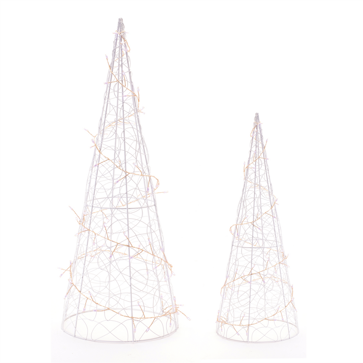 Multicolor LED Tree (Set of 2)