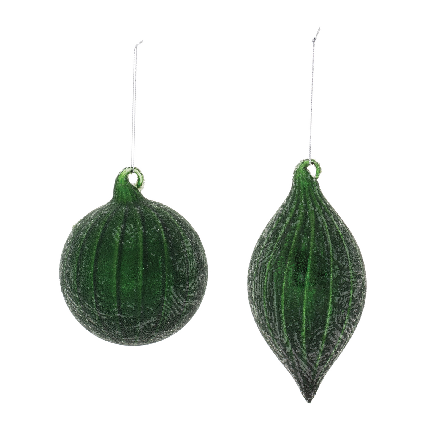 Beaded Glass Ornament (Set of 6)