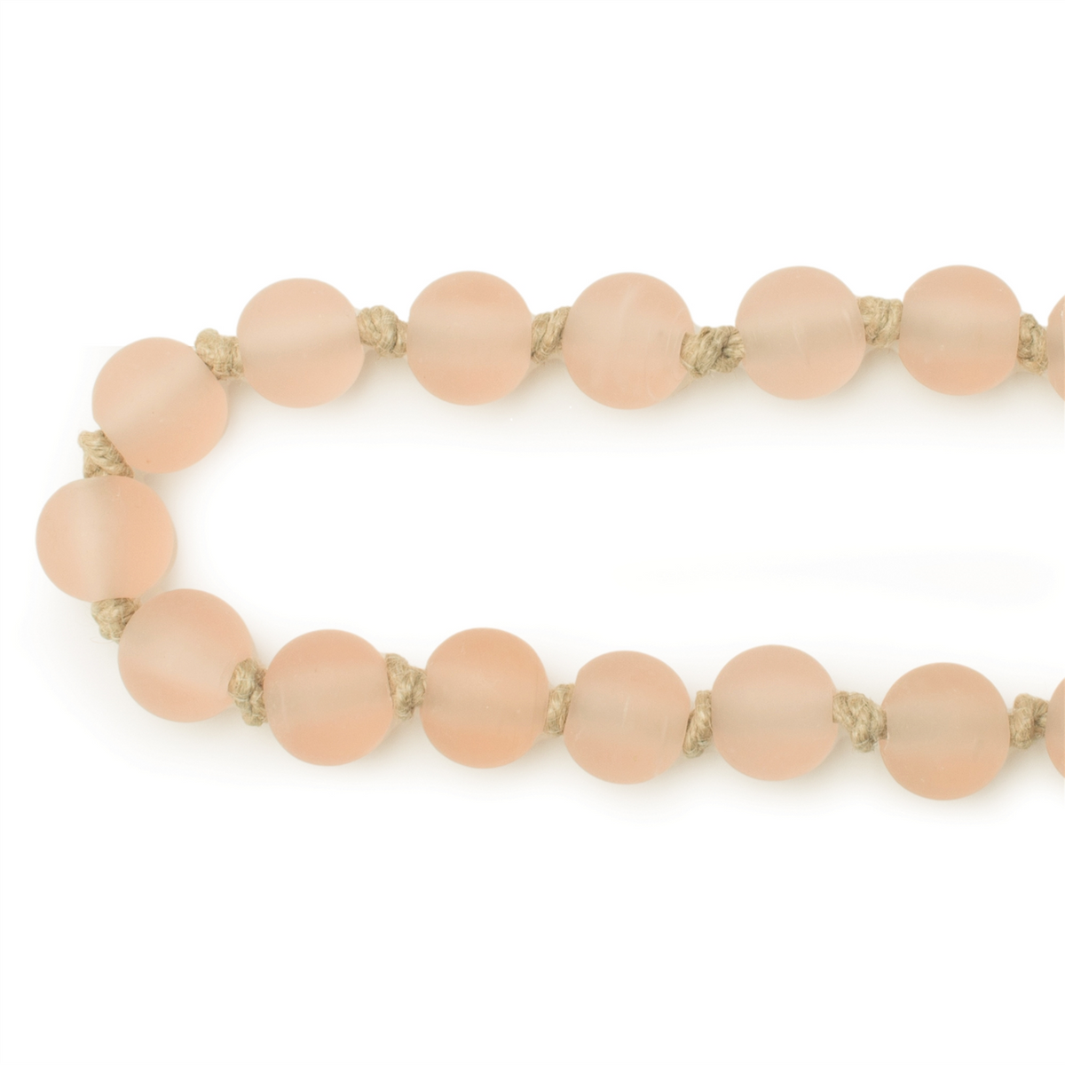 Frosted Glass Bead Garland (Set of 2) -Ship Only