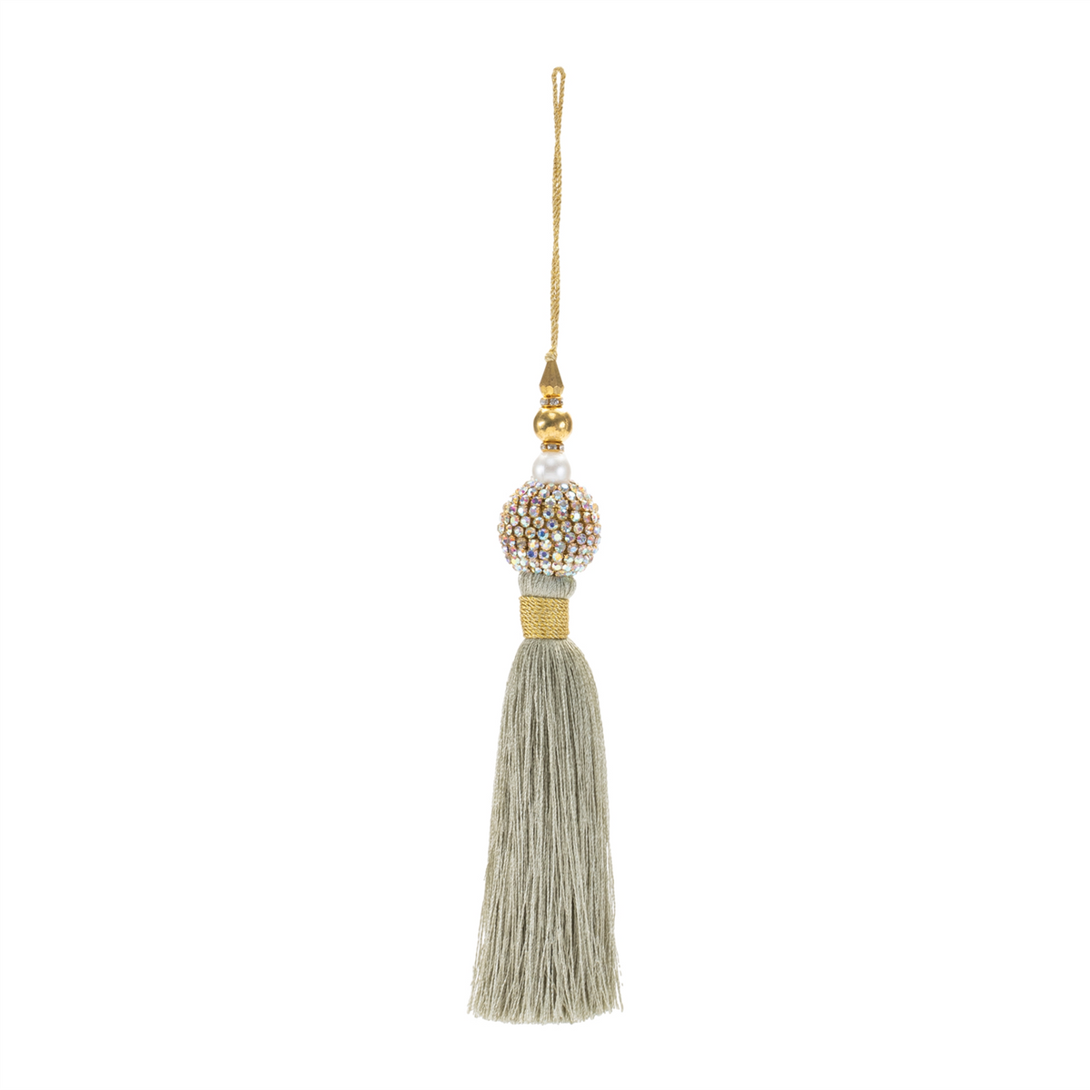 Jeweled Tassel Ornament (Set of 6) -Ship Only