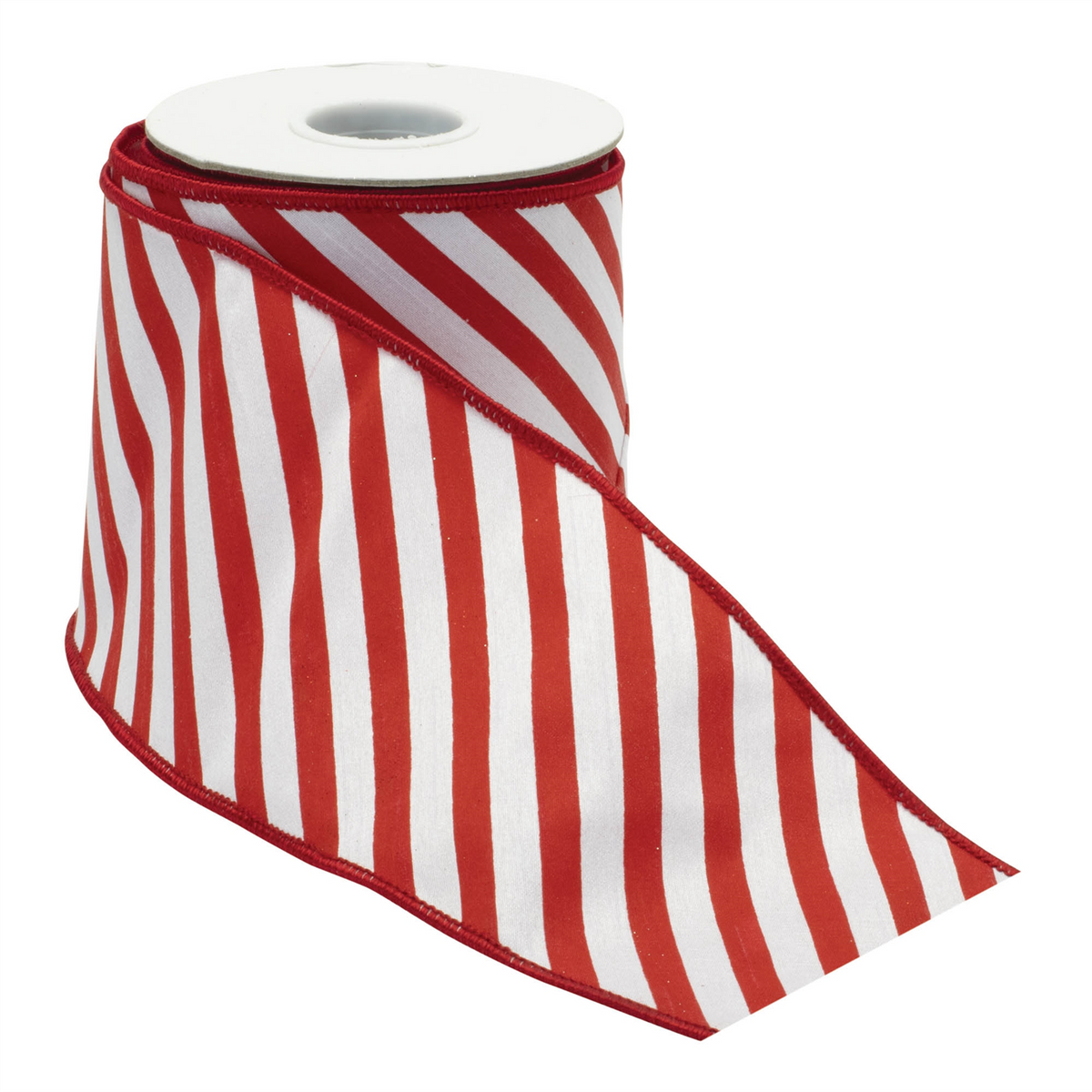 Striped Wired Ribbon (Set of 2) -Ship Only