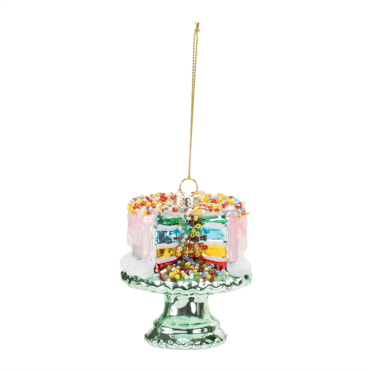 Layered Cake Ornament (Set of 6) -Ship Only