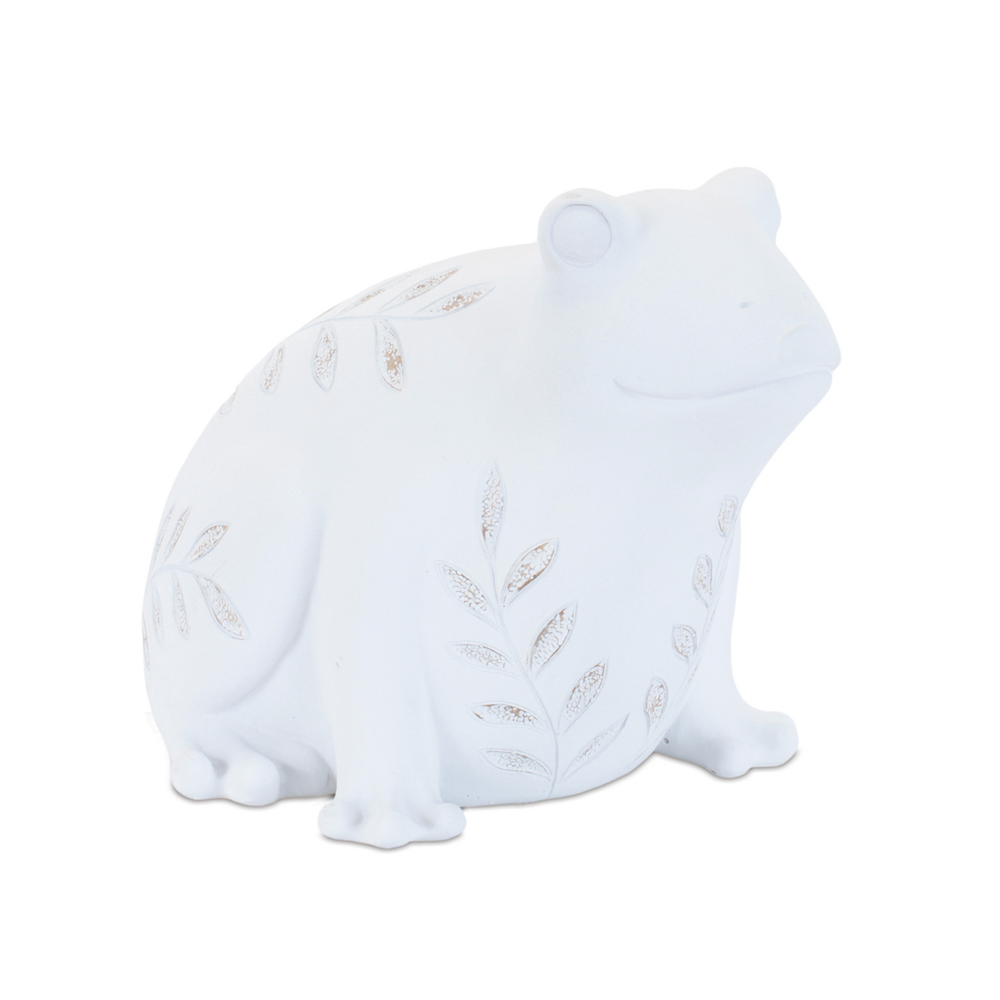 Etched Frog and Turtle Figurine (Set of 2)