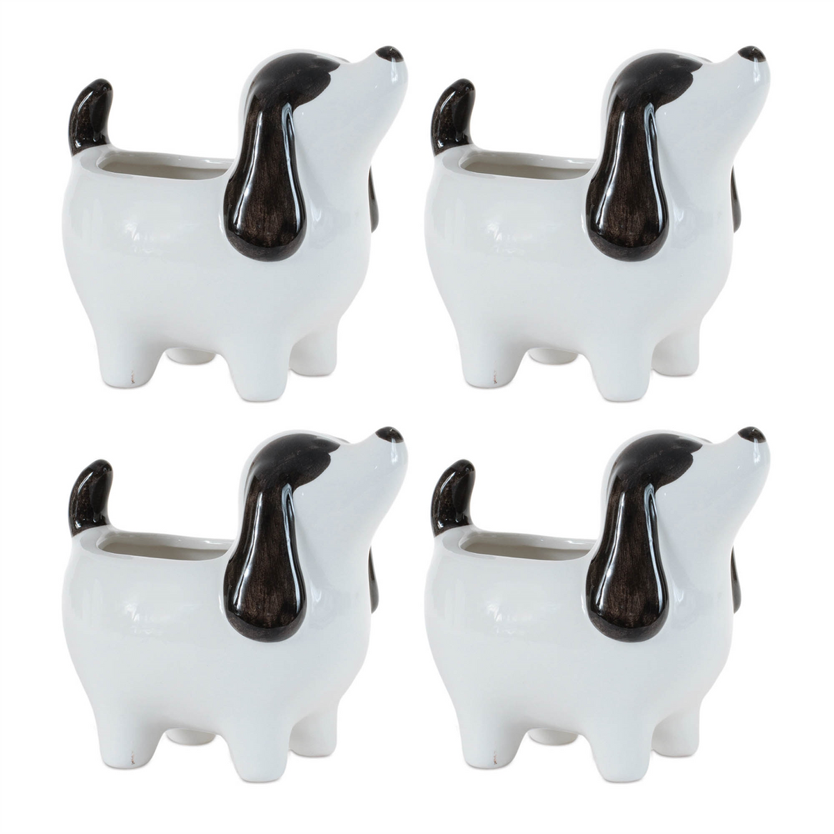 Puppy Dog Planter (Set of 4) -Ship Only