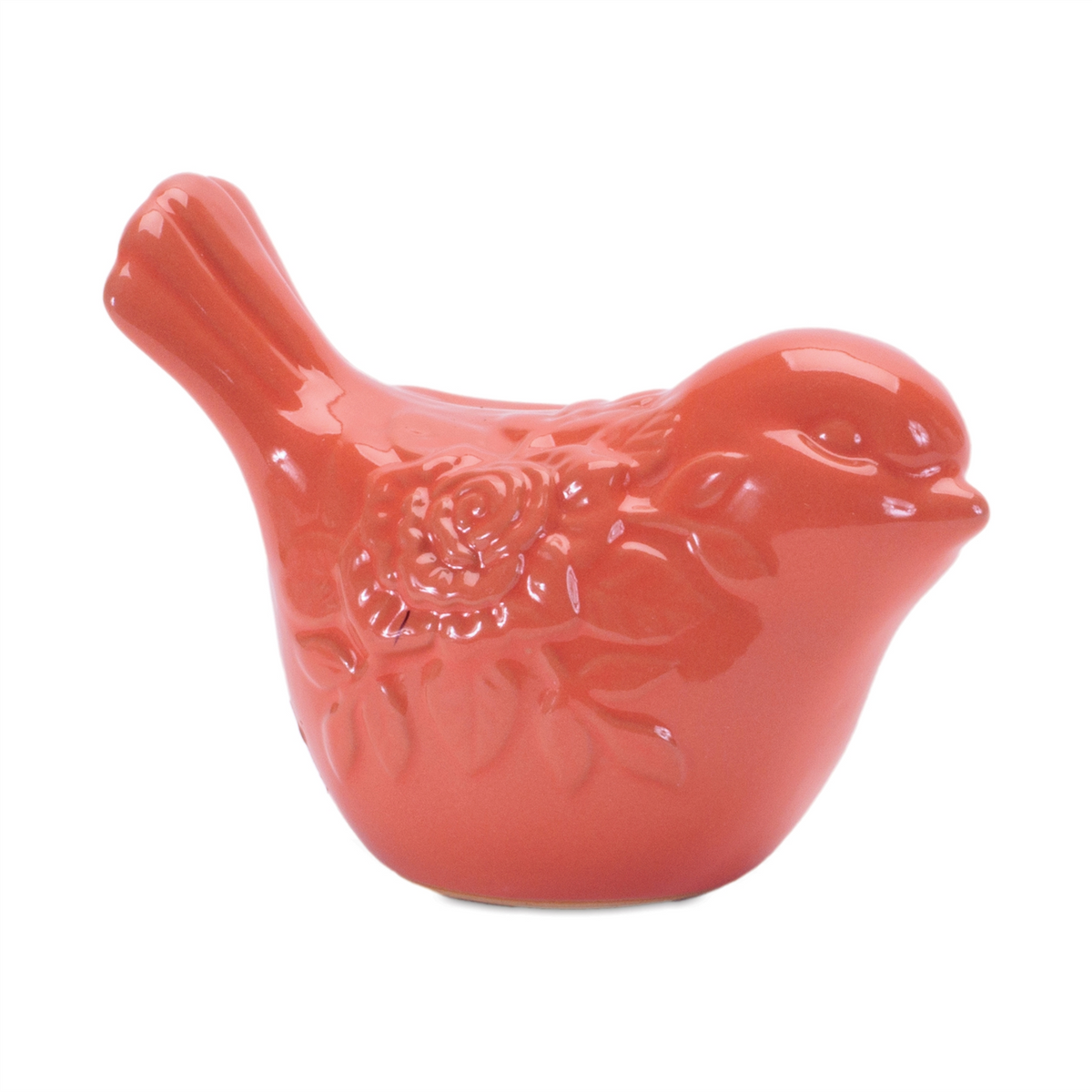 Ceramic Floral Bird Figurine (Set of 6)