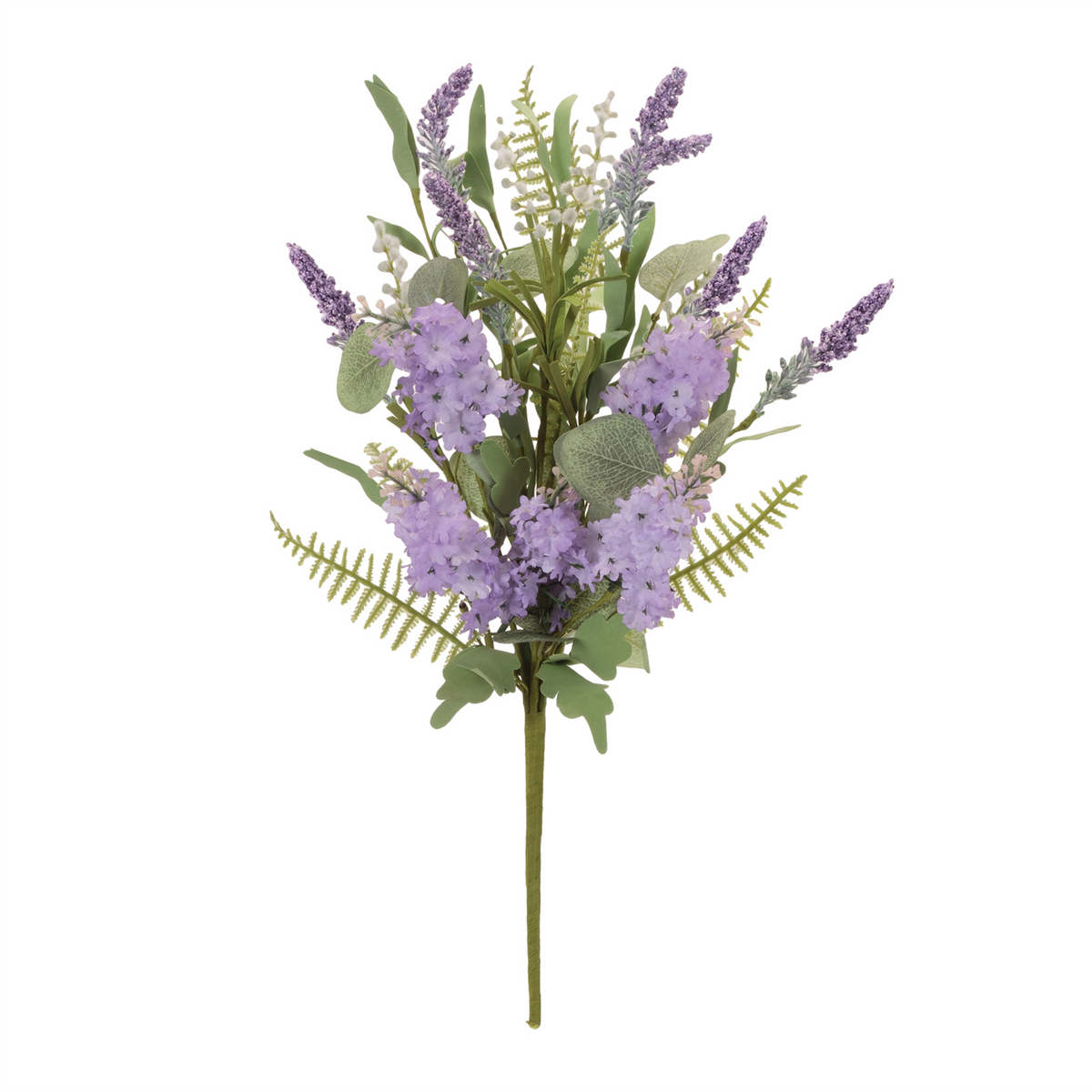 Mixed Lavender Bush (Set of 2) 22.5”H Polyester -Ship Only