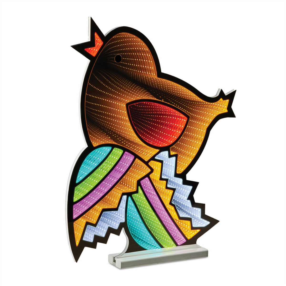 Chick w/Easter Egg Ekkolight 23.5”H Acrylic UL Plug -Ship Only
