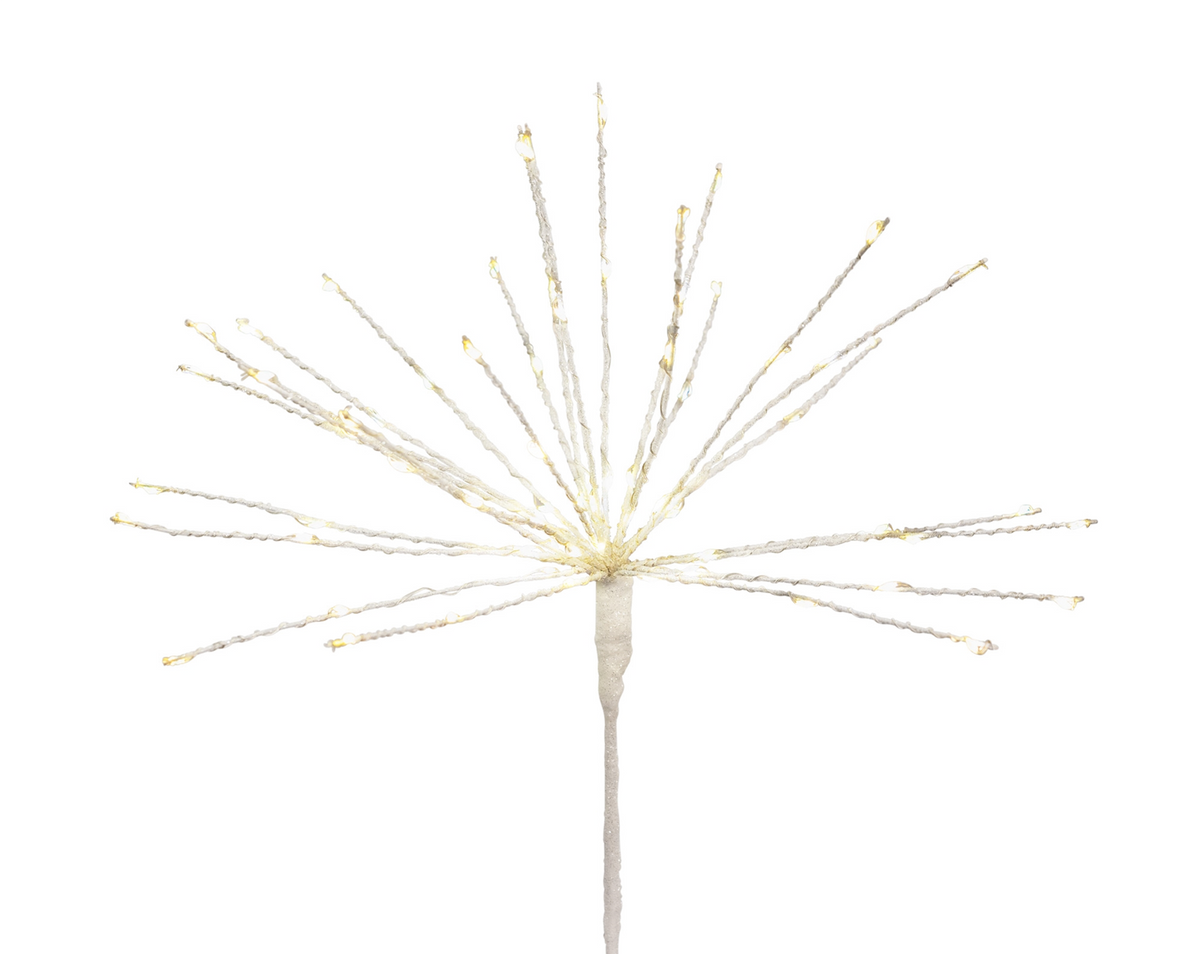 LED Starburst Tree Topper 15.5"W x 23.5"H 75 Lights UL Plug (Set of 2) -Ship Only