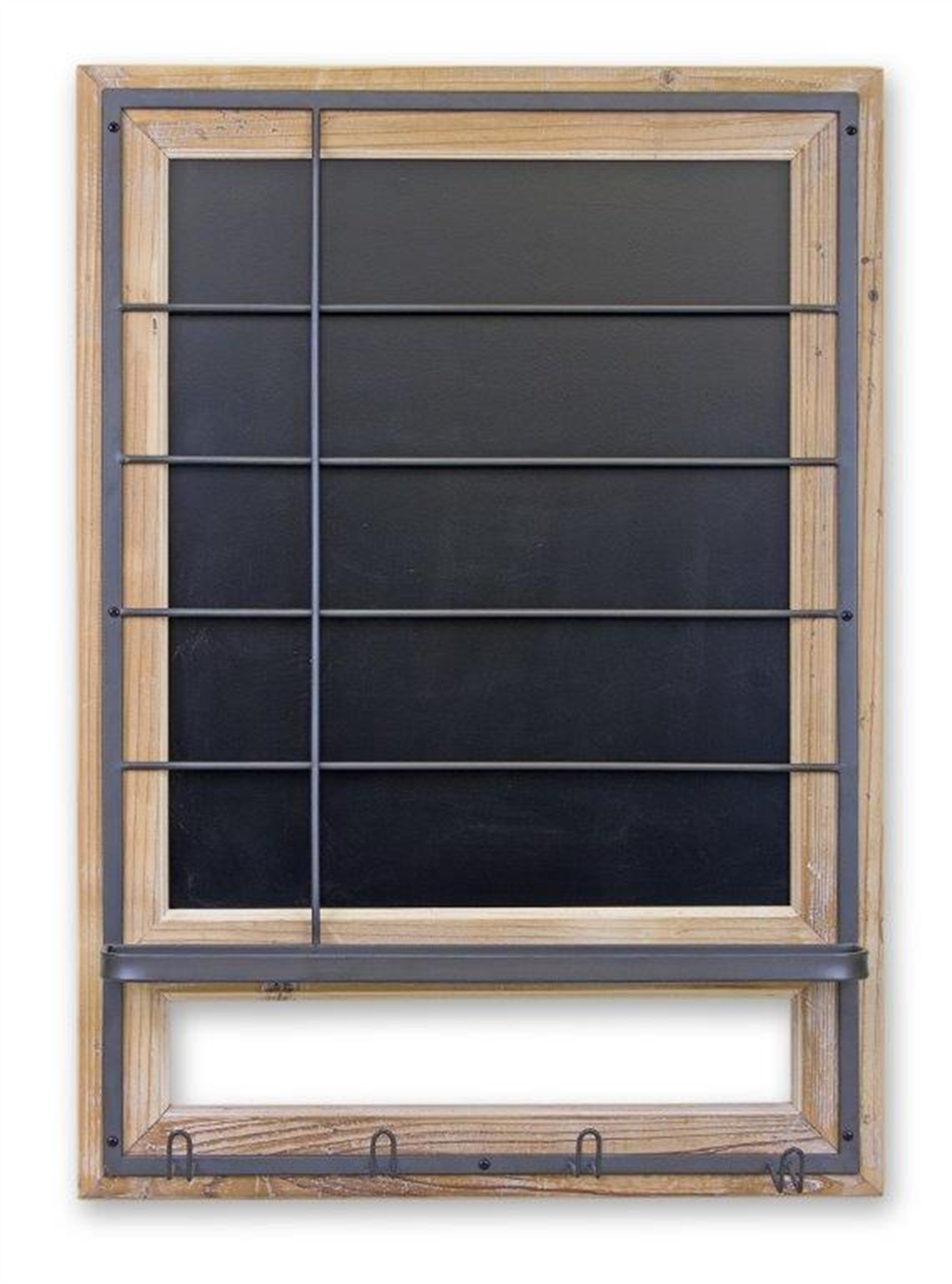 Weekly Calendar Blackboard w/ Hooks 34.25"H -Ship Only