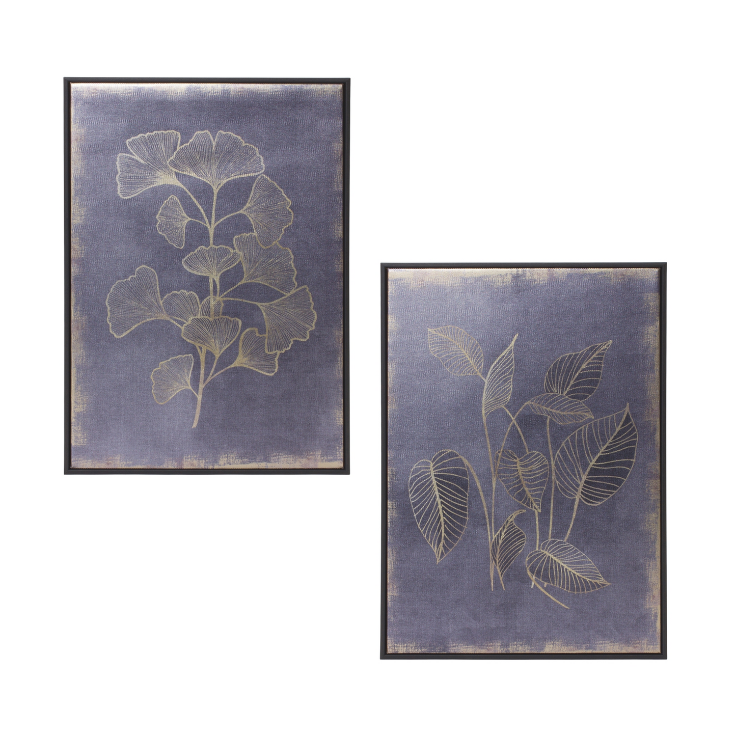 Framed Foliage Print (Set of 2) -Ship Only