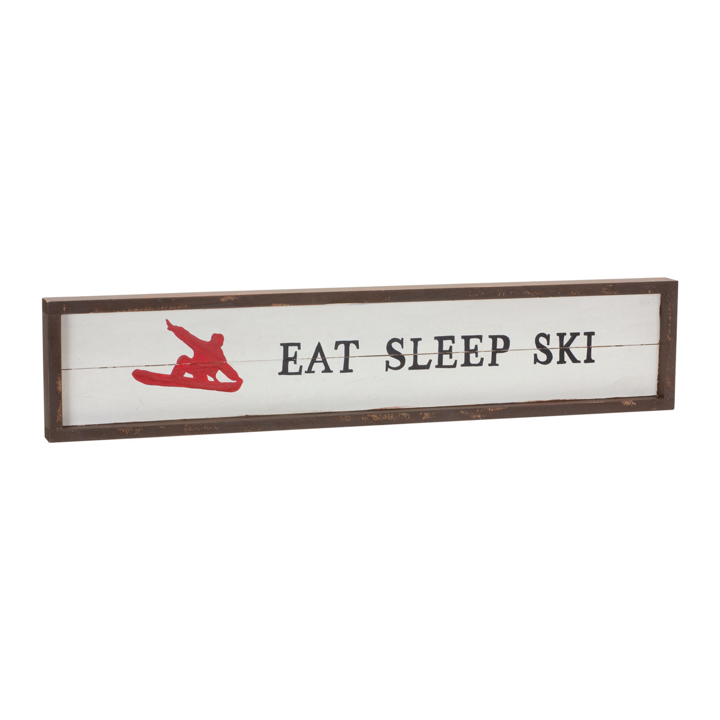 Eat Sleep Ski Sign 23"L -Ship Only