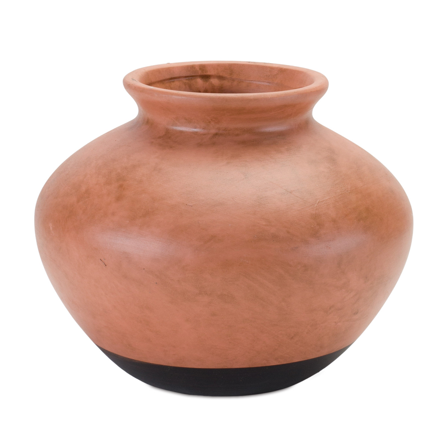 Two Tone Ceramic Vase 9"D -Ship Only